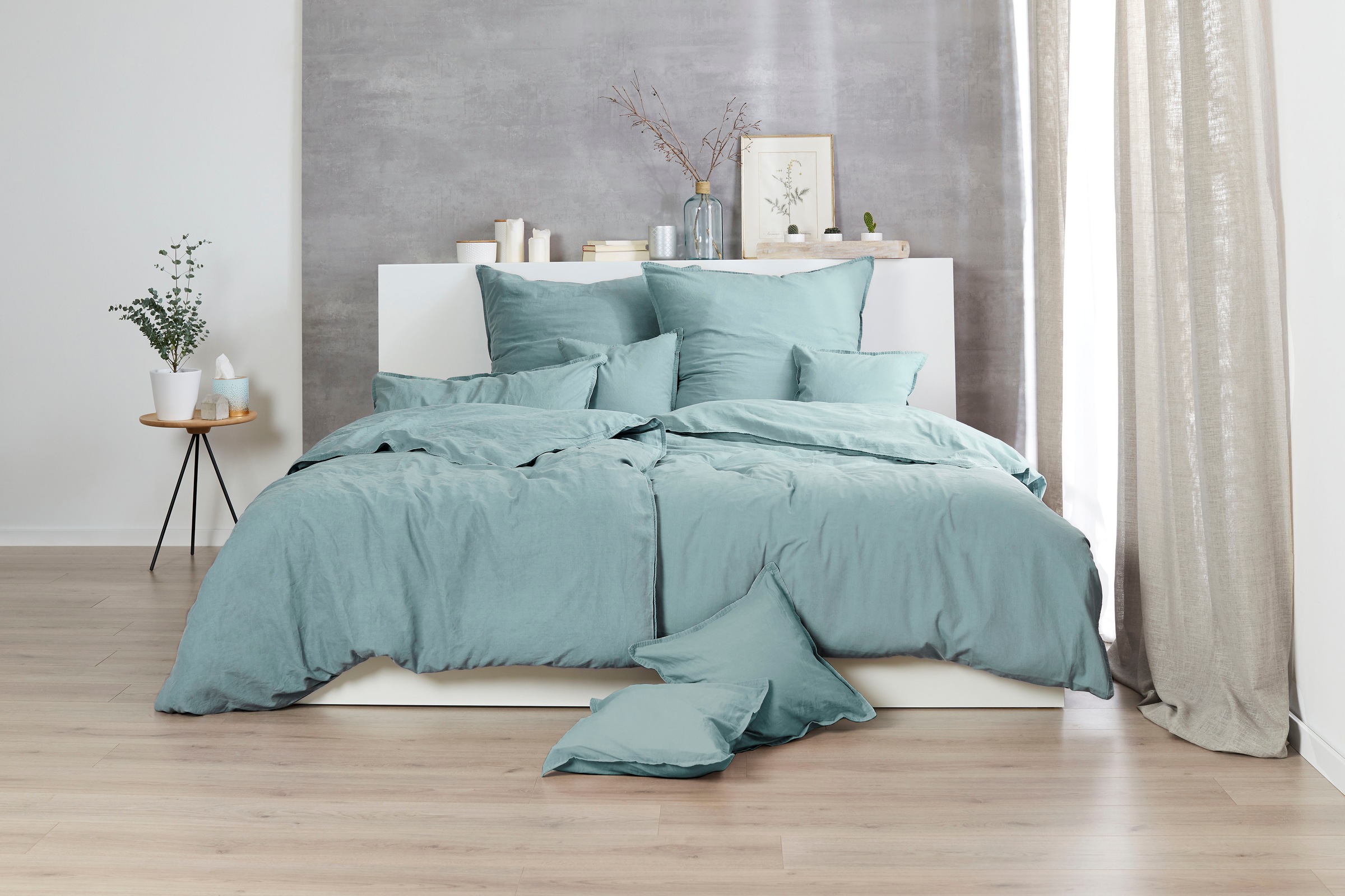 Primera Kissenbezüge »Kissenbezüge »Stone Washed«, Primera (2 Stück)«, (2 S günstig online kaufen