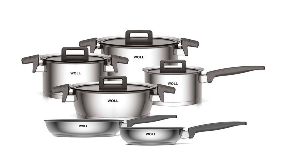 WOLL Topf-Set »Concept« Edelstahl 18/10 Set, Kochtopf 20/24cm, Bratentopf 2 günstig online kaufen