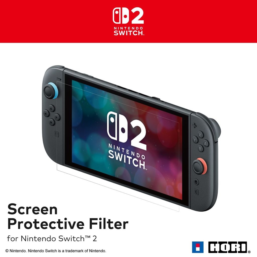 Hori Displayschutzfolie »Displayschutzfolie für Switch 2« für Nintendo Switch 2