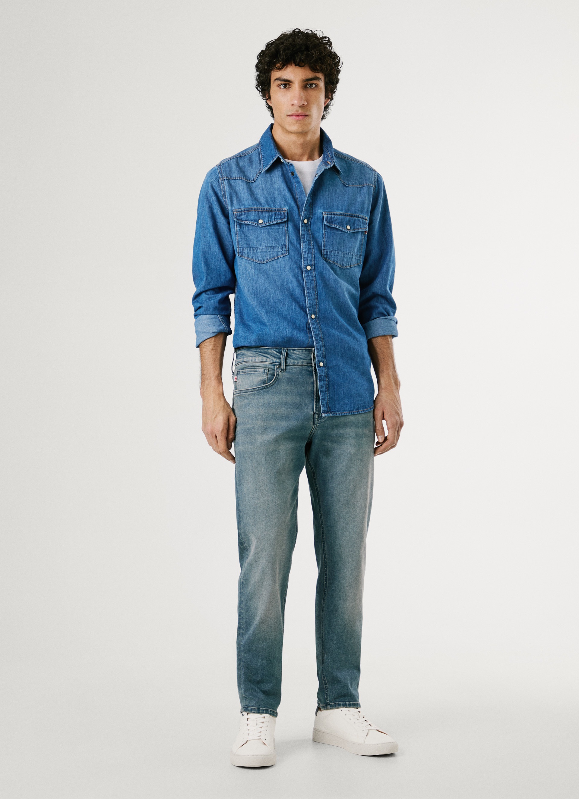 Pepe Jeans Straight-Jeans »STRAIGHT JEANS CASH«, im 5-Pocket-Stil