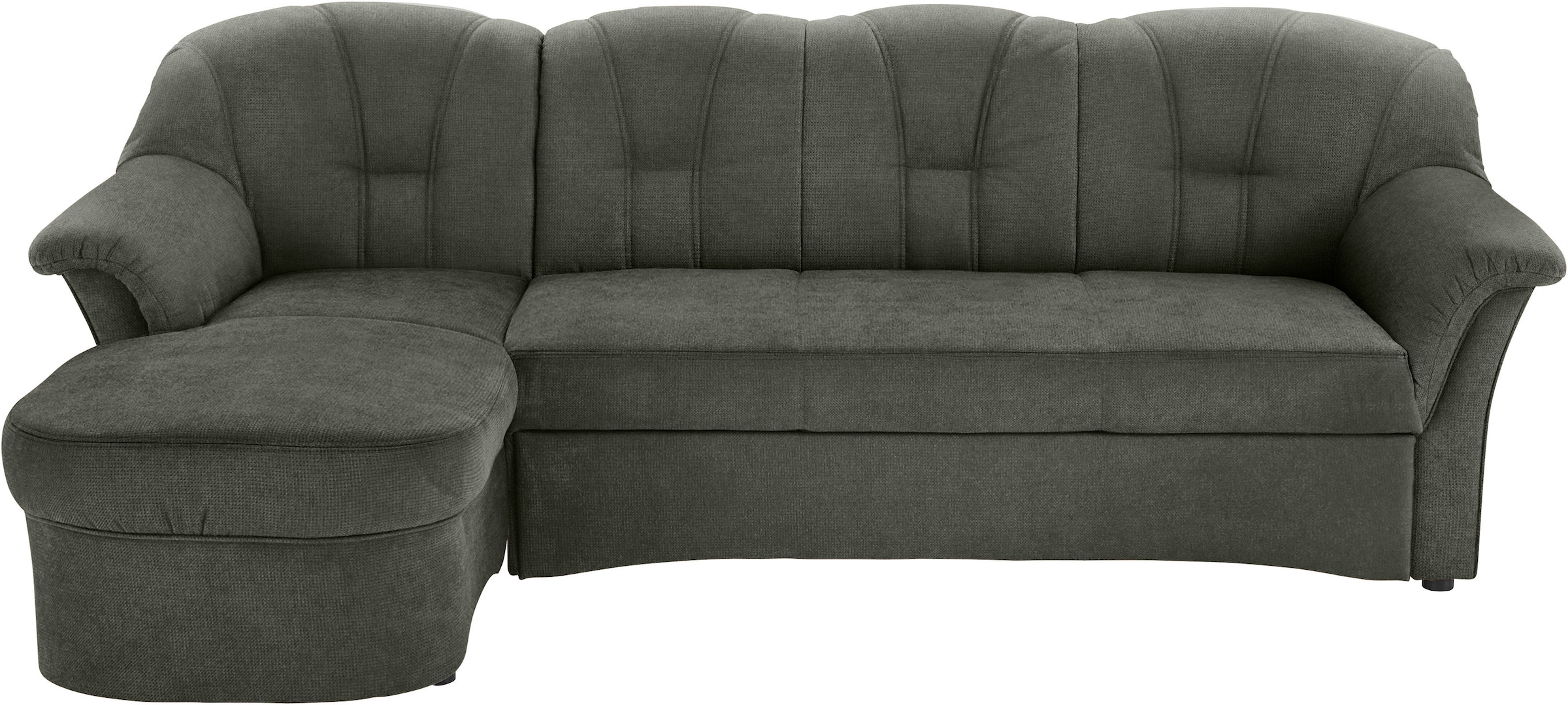 DOMO collection Ecksofa Papenburg L-Form, in großer Farbvielfalt, wahlweise mit Bettfunktion