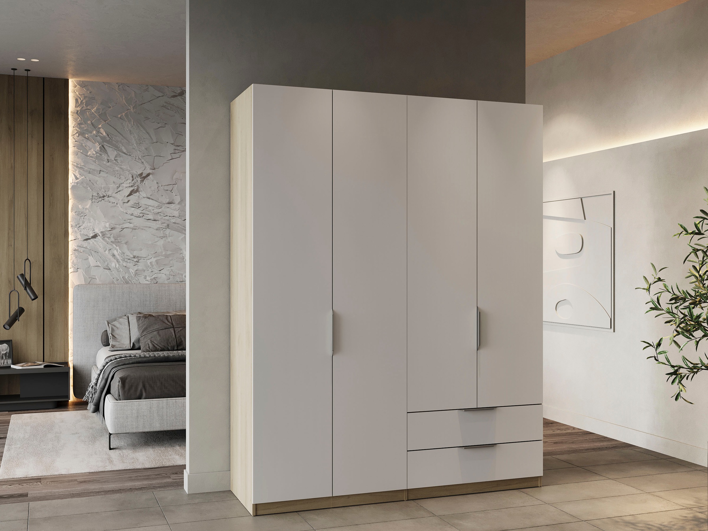 Demeyere GROUP Drehtürenschrank "Ghost" Breite ca. 157cm, Höhe ca. 200cm günstig online kaufen