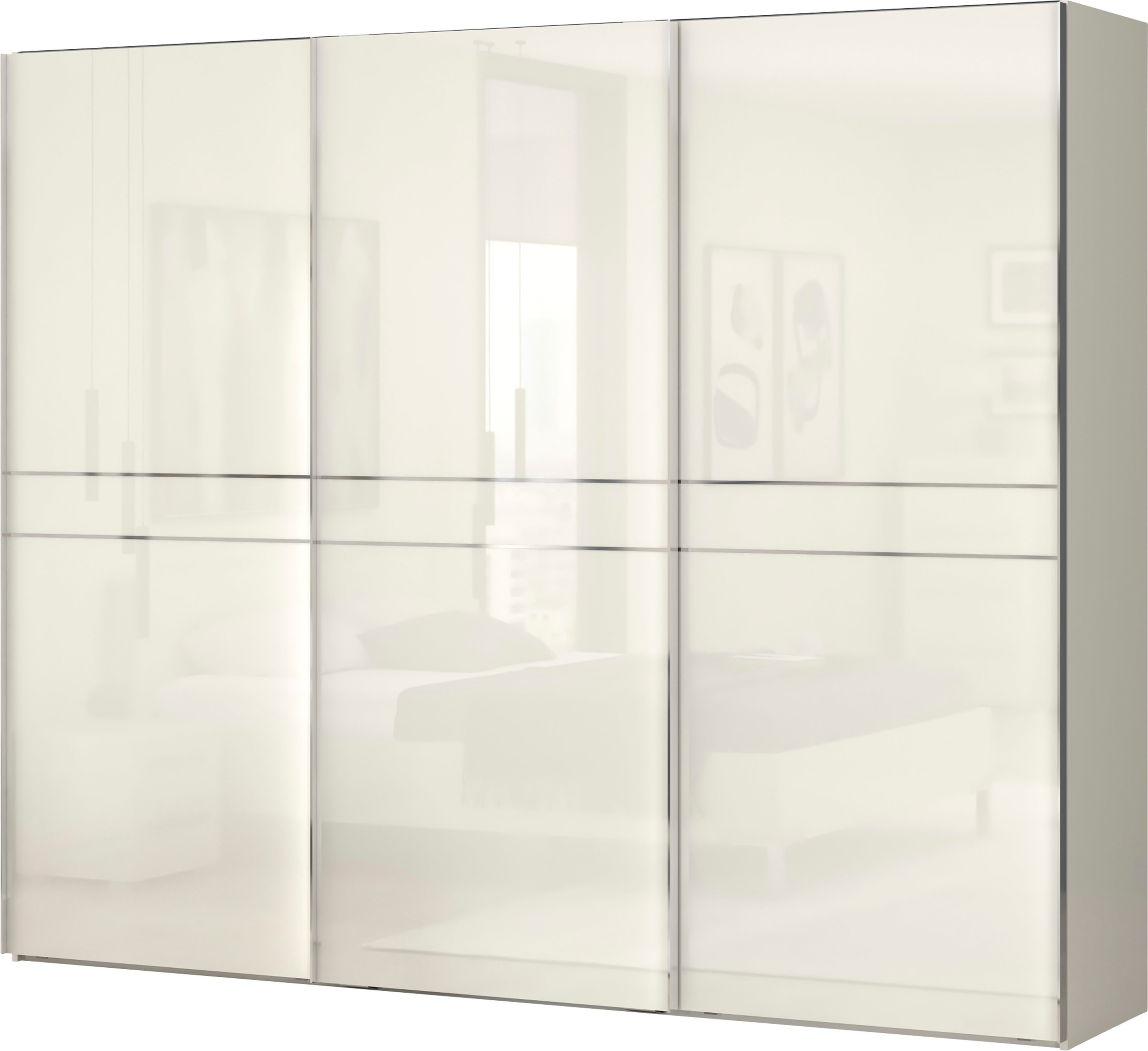 Places of Style Schwebetürenschrank »Piano, FSC-zertifiziert, mit Einlegebö günstig online kaufen