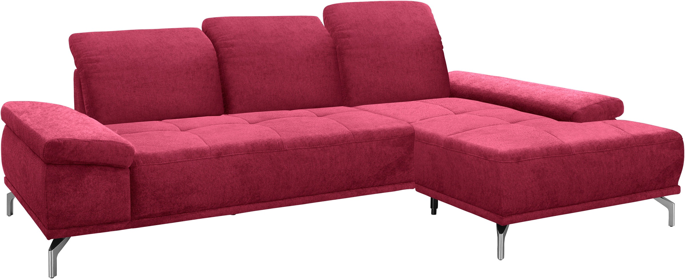 Places of Style Ecksofa »Caluna«, Inkl.Sitztiefenverstellung günstig online kaufen