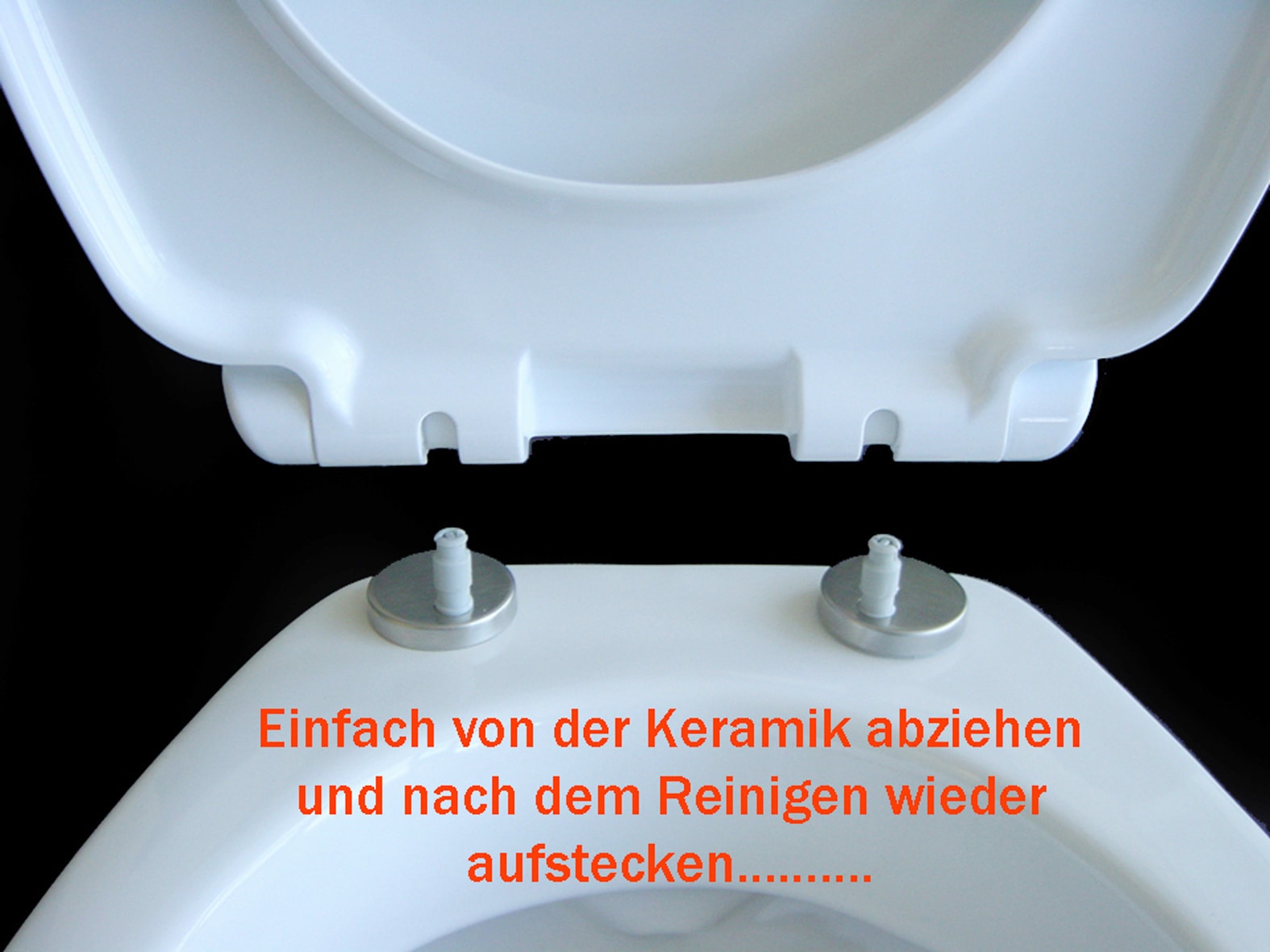 ADOB WC-Sitz »App«, Absenkautomatik, zur Reinigung abnehmbar