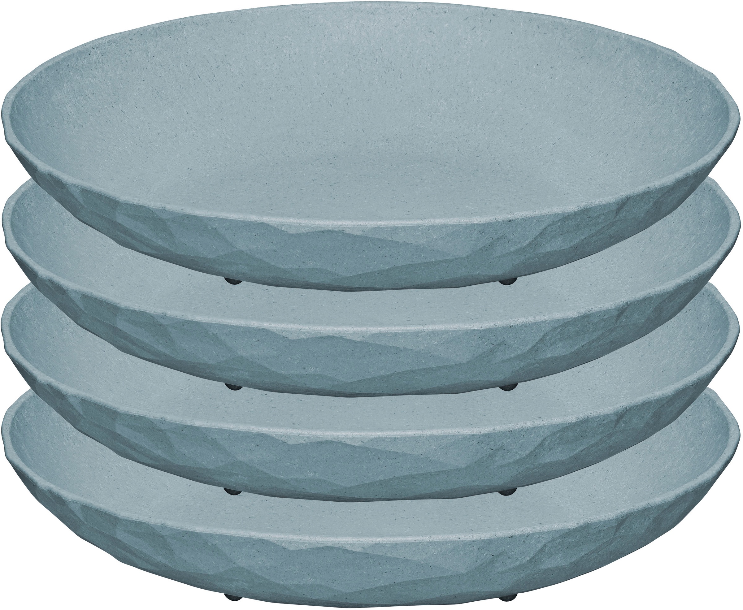 KOZIOL Suppenteller »CLUB PLATE, tief, Ø 22 cm, aus biozirkulärem Material« günstig online kaufen
