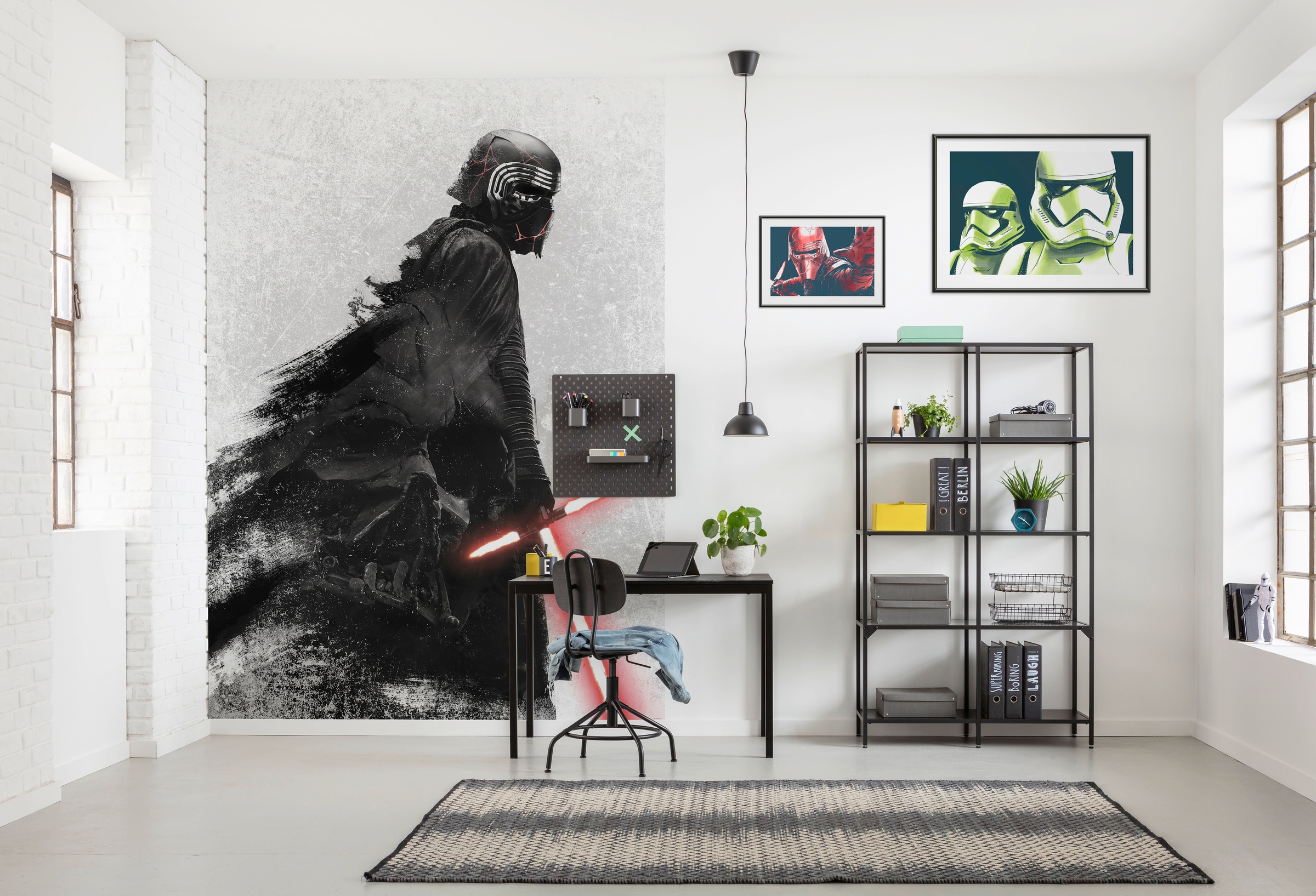 Komar Bild »Star Wars Faces Kylo« Star Wars 1 Stk. tlg. Wandbild zur Dekoration im Kinderzimmer - ohne Rahmen