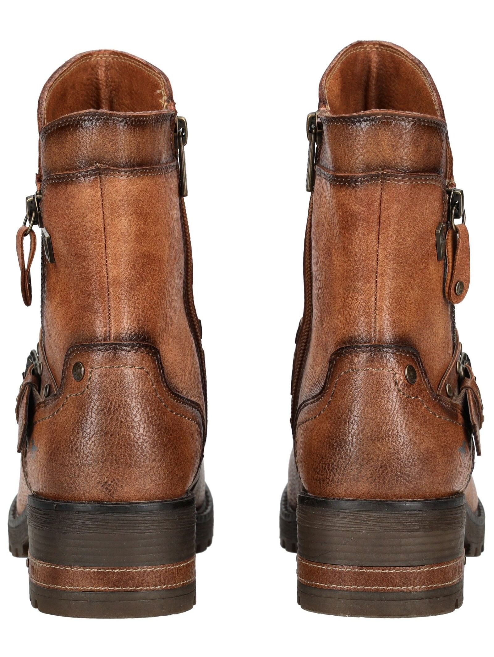 Mustang Shoes Bikerboots »Mustang Shoes Stiefelette Lederimitat«