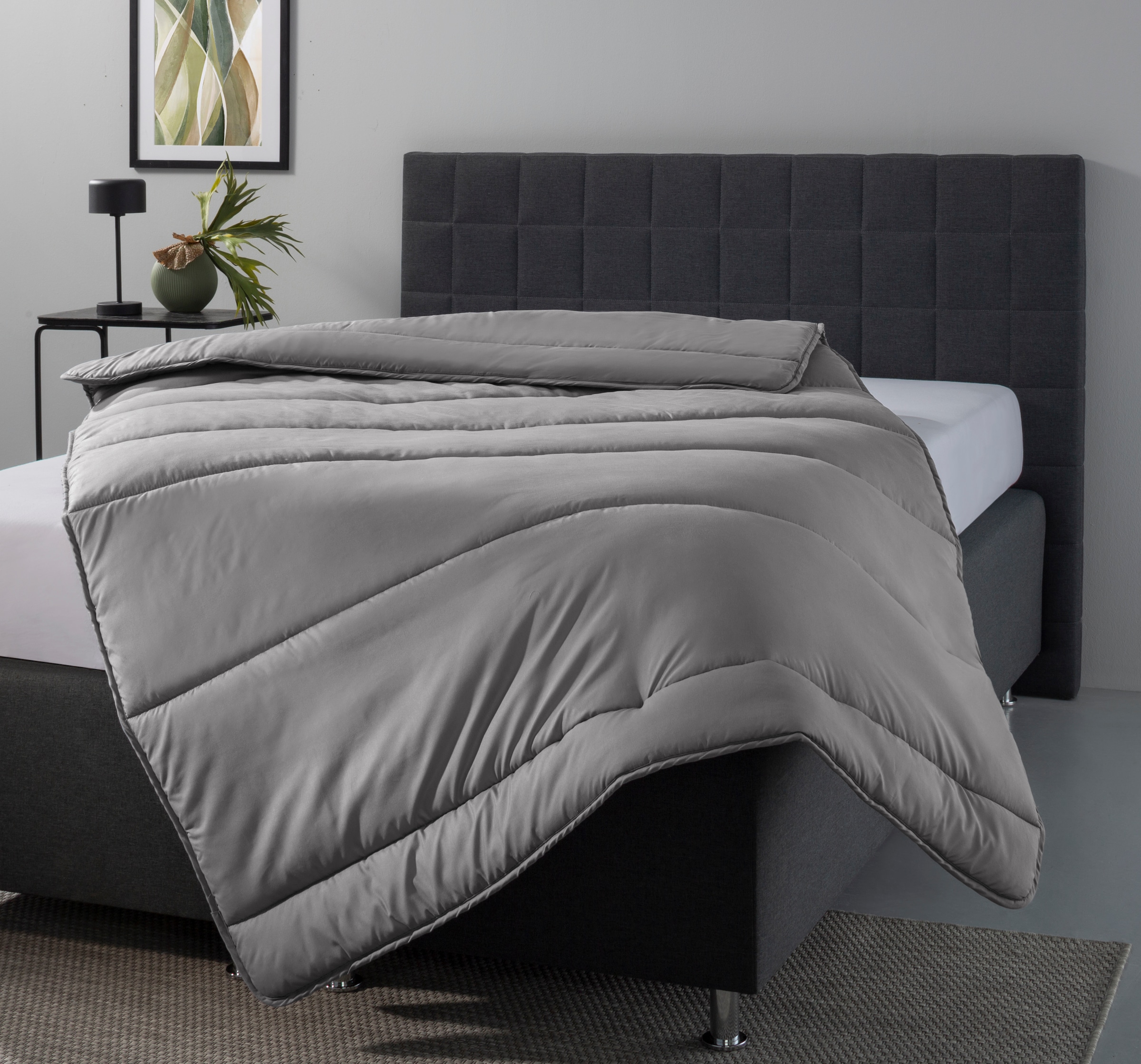 OTTO home Microfaserbettdecke »Clarra, Bettdecke 135x200 cm, 155x220 cm, 20 günstig online kaufen