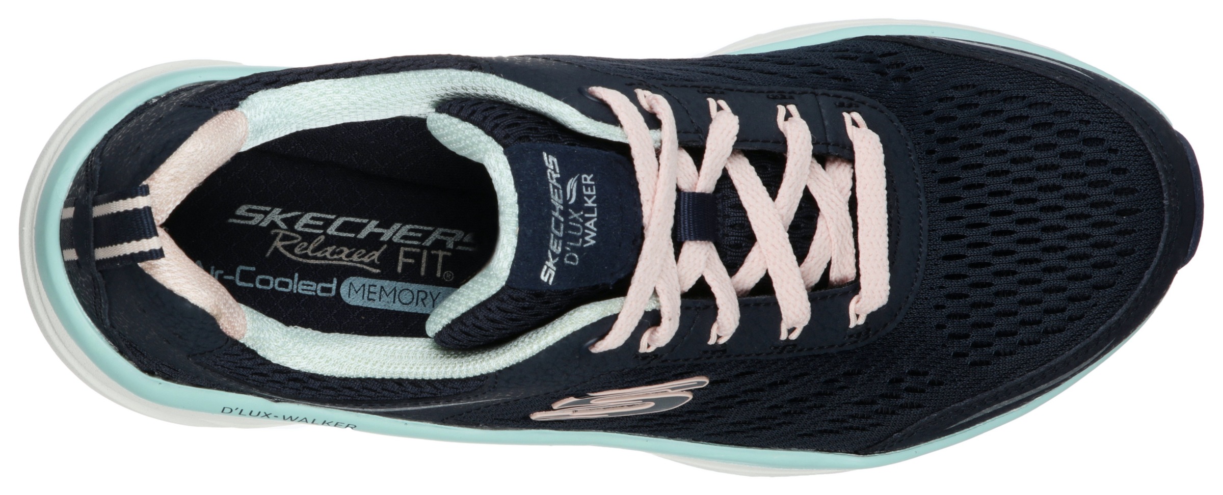 Skechers Sneaker »D´Lux Walker«, mit Relaxed Fit-Ausstattung