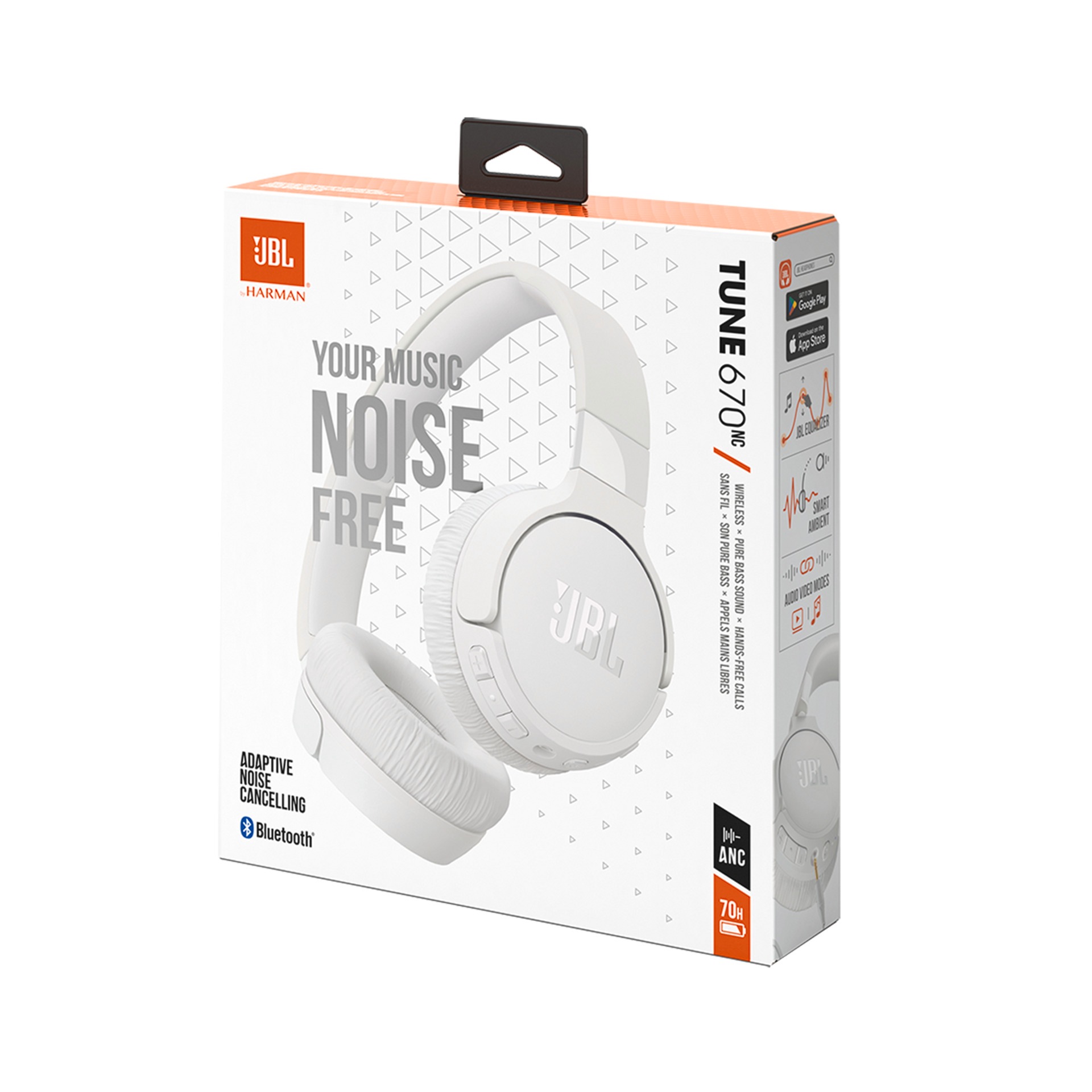 JBL Bluetooth-Kopfhörer »Tune Rechnung Bluetooth, kaufen 670NC«, Cancelling Noise- A2DP Adaptive auf