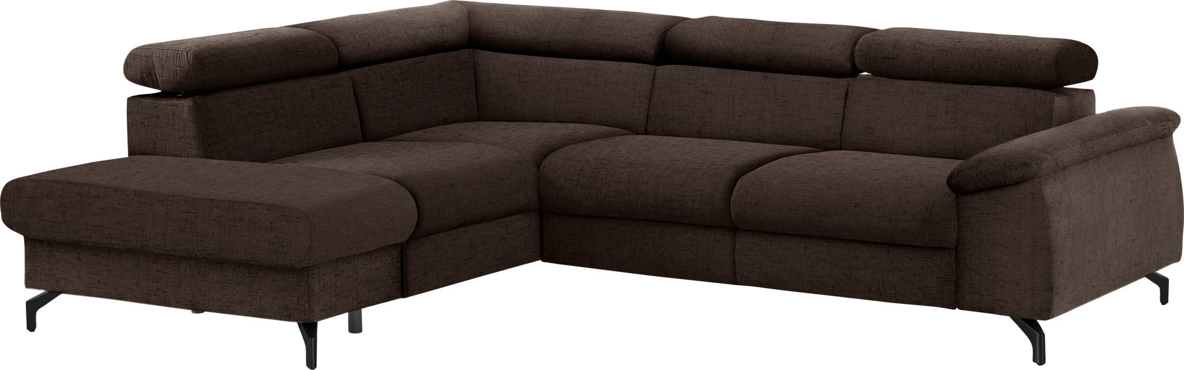 COTTA Ecksofa "Komaris L-Form", mit Kopfteilverstellung, wahlweise mit Bett günstig online kaufen