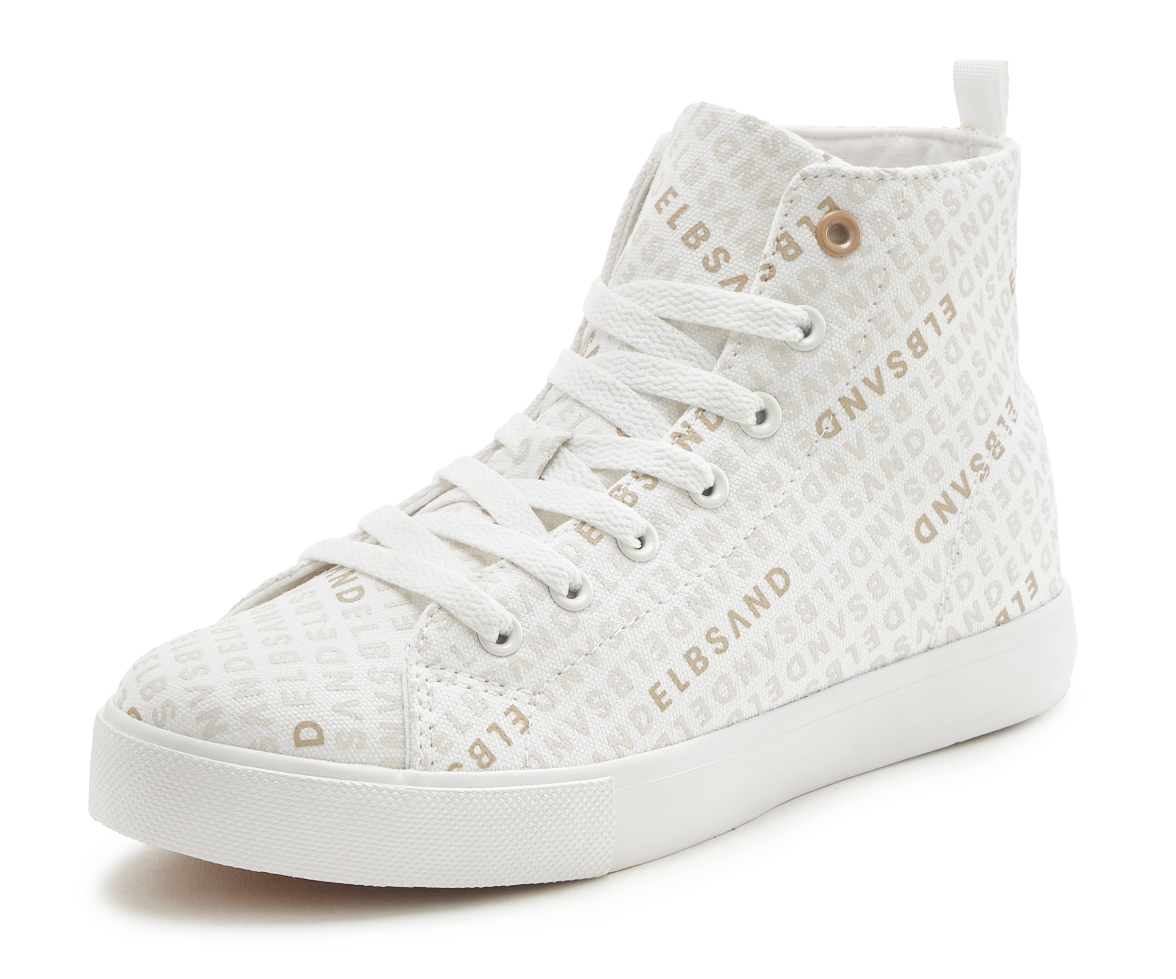 Elbsand Sneaker »Textilschuhe, Schnürschuh«, Schnürhalbschuh, Freizeitschuh, Sommerstiefelette, Stoffschuhe VEGAN