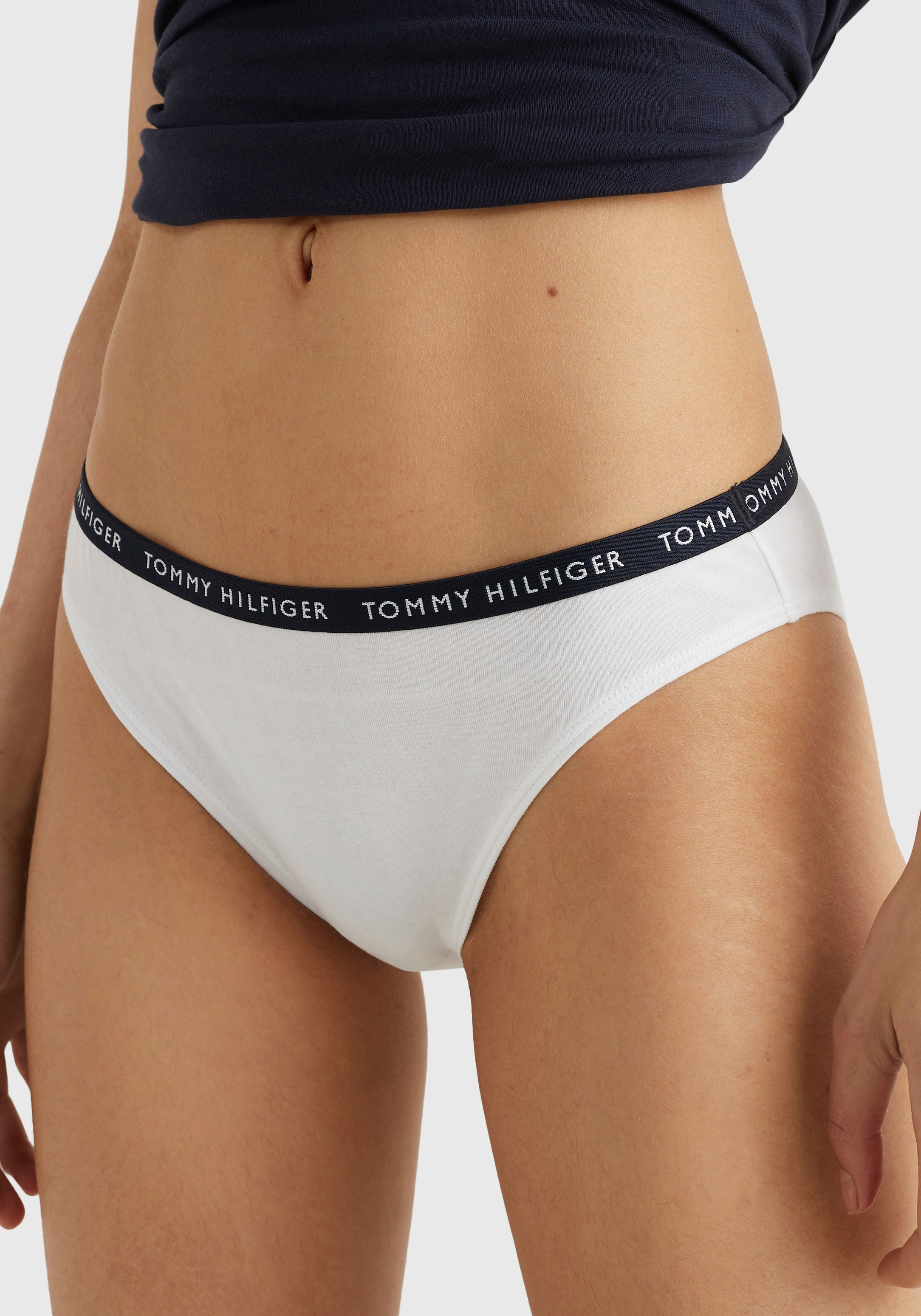 Tommy Hilfiger Underwear Bikinislip, (3 St.), mit schmalem Logobündchen