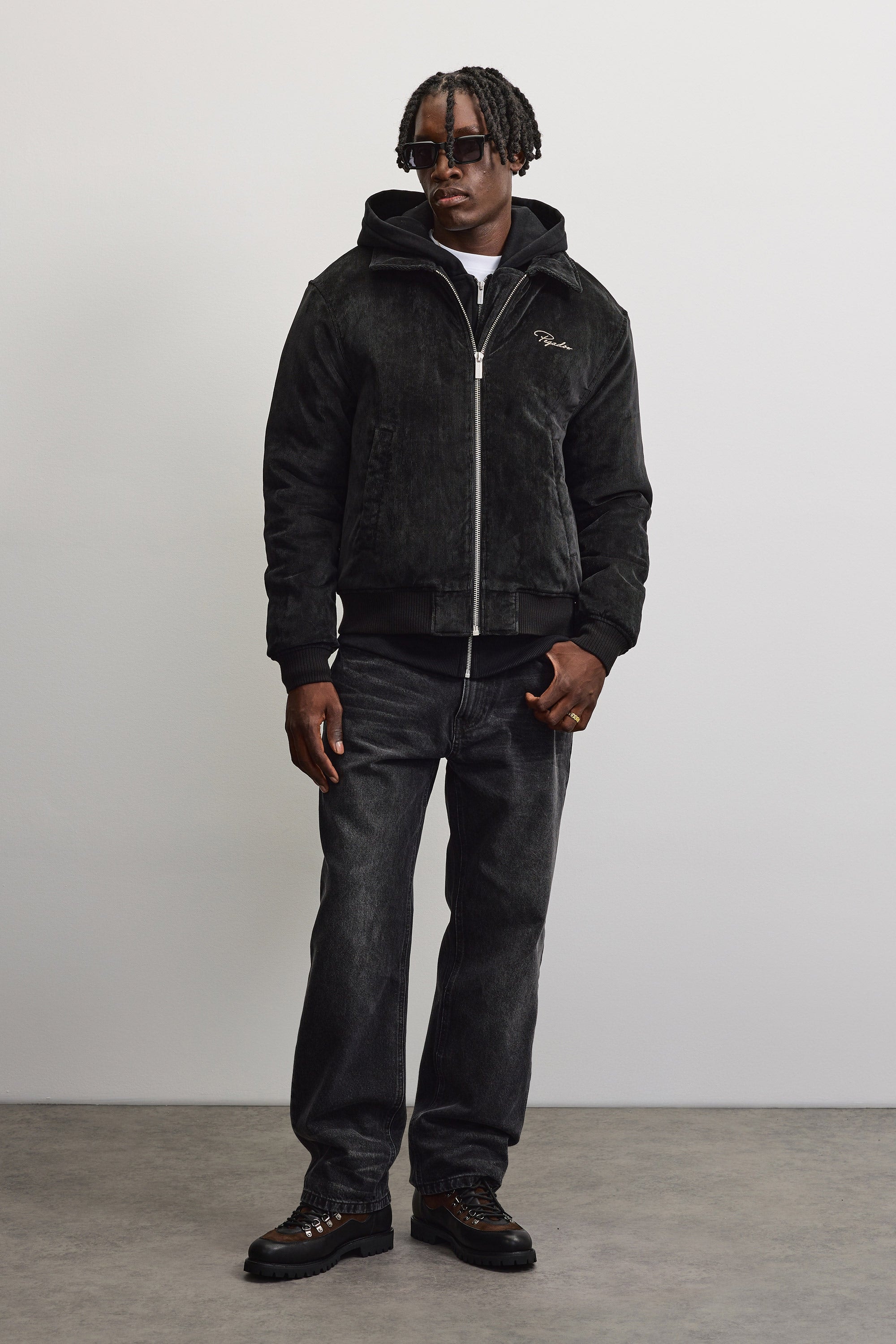 PEGADOR Bomberjacke »CLUSONE CORD BOMBER JACKET« Kunstfaser, regular fit