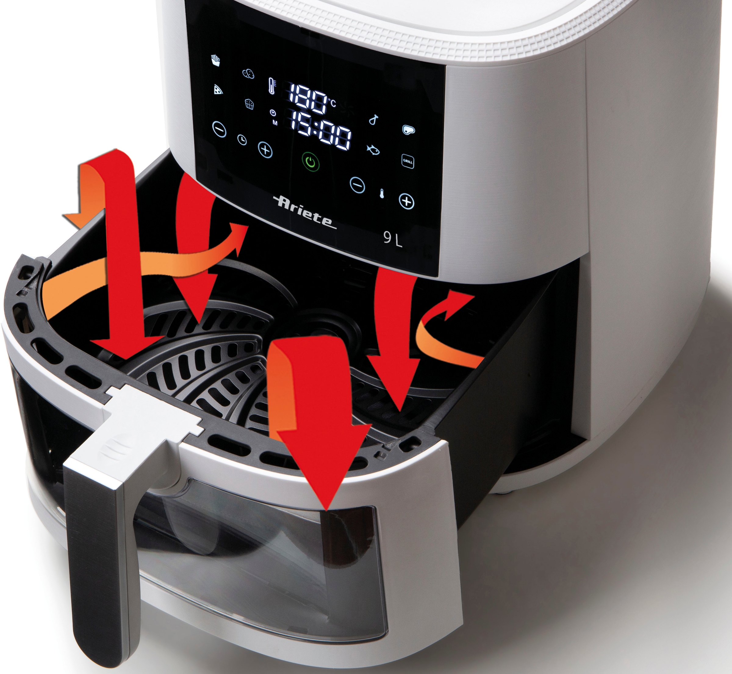 Ariete Heißluftfritteuse »4630S«, 1500 W