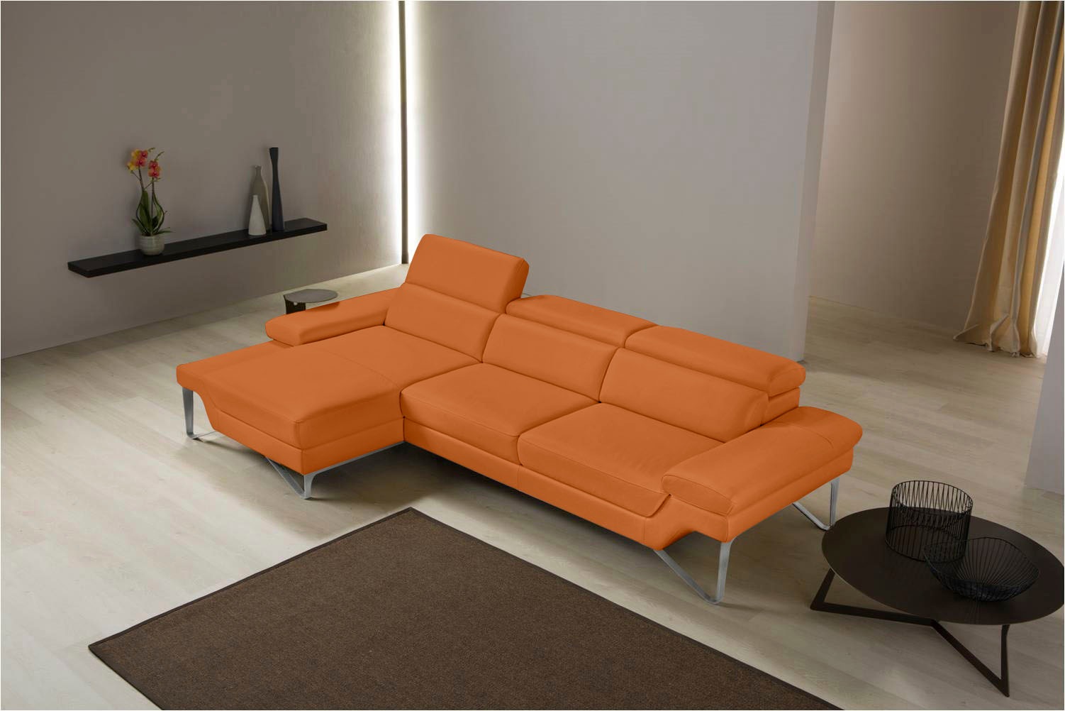 Egoitaliano Ecksofa »Princess, elegantes Designsofa mit erstklassigem Sitzk günstig online kaufen