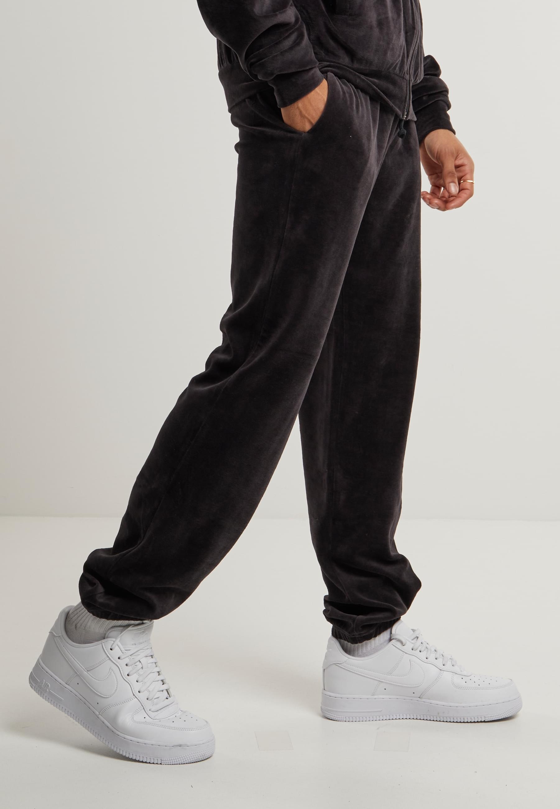 URBAN CLASSICS Jogginghose »Urban Classics Velvet Trackpants«