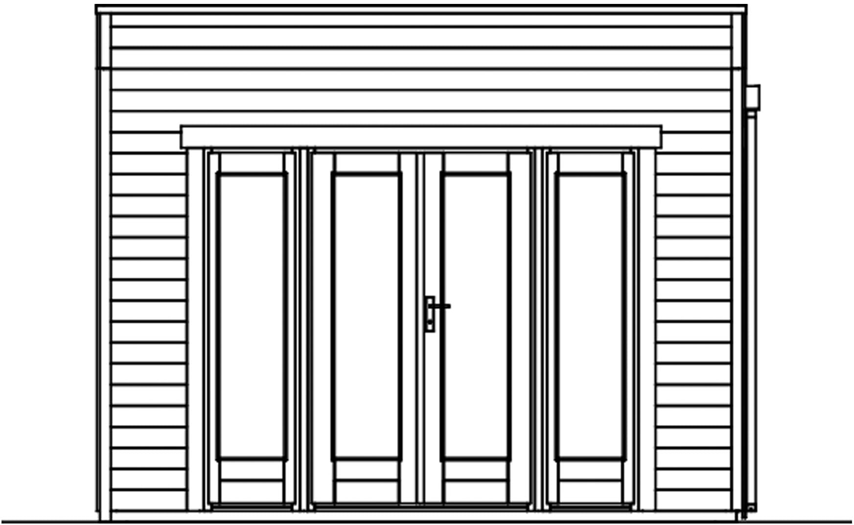 Skanholz Gartenhaus »Tokio 2«, einschalig