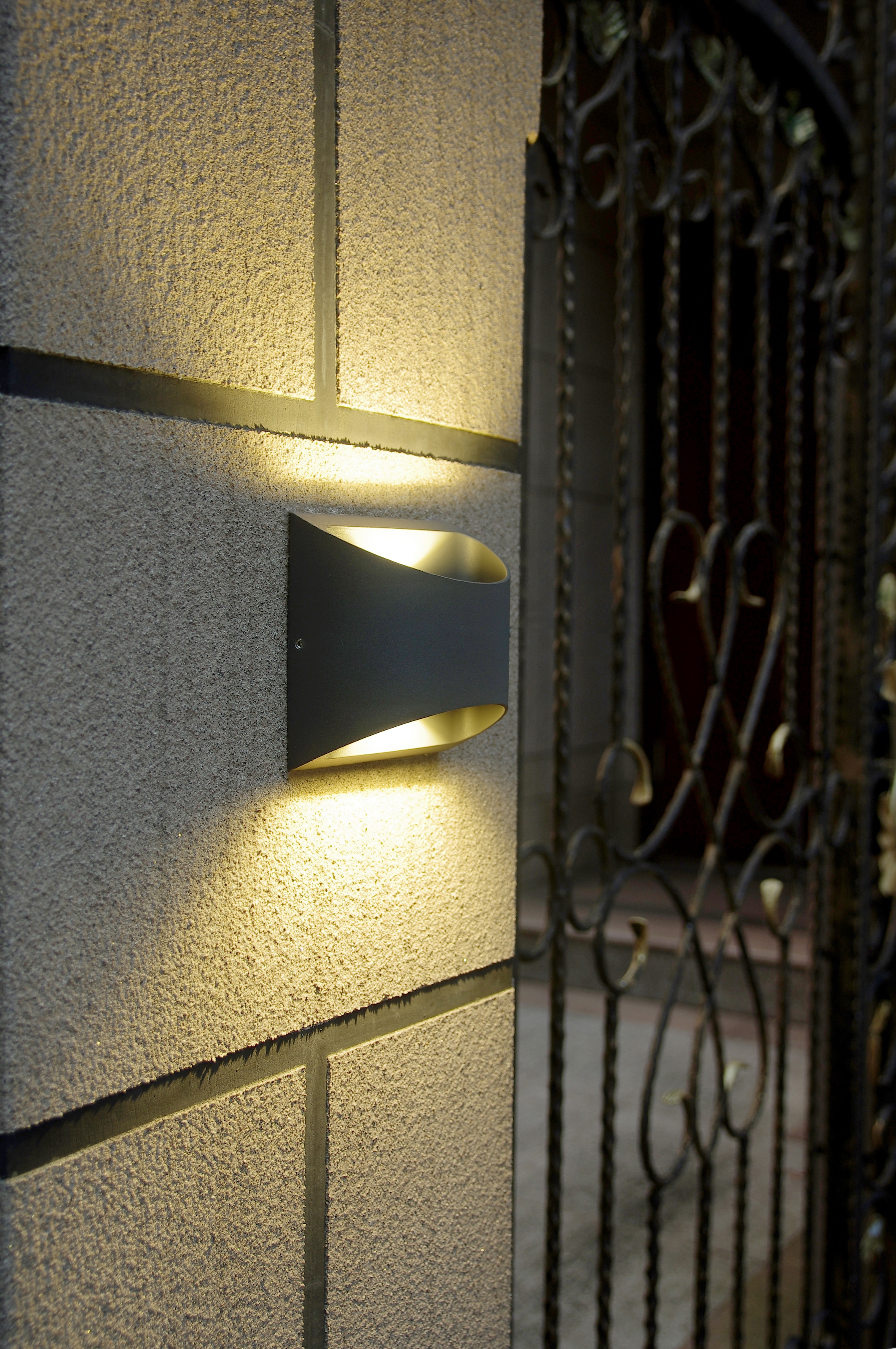 ECO-LIGHT Außen-Wandleuchte »DODD«, Leuchtmittel LED-Modul | LED fest integriert