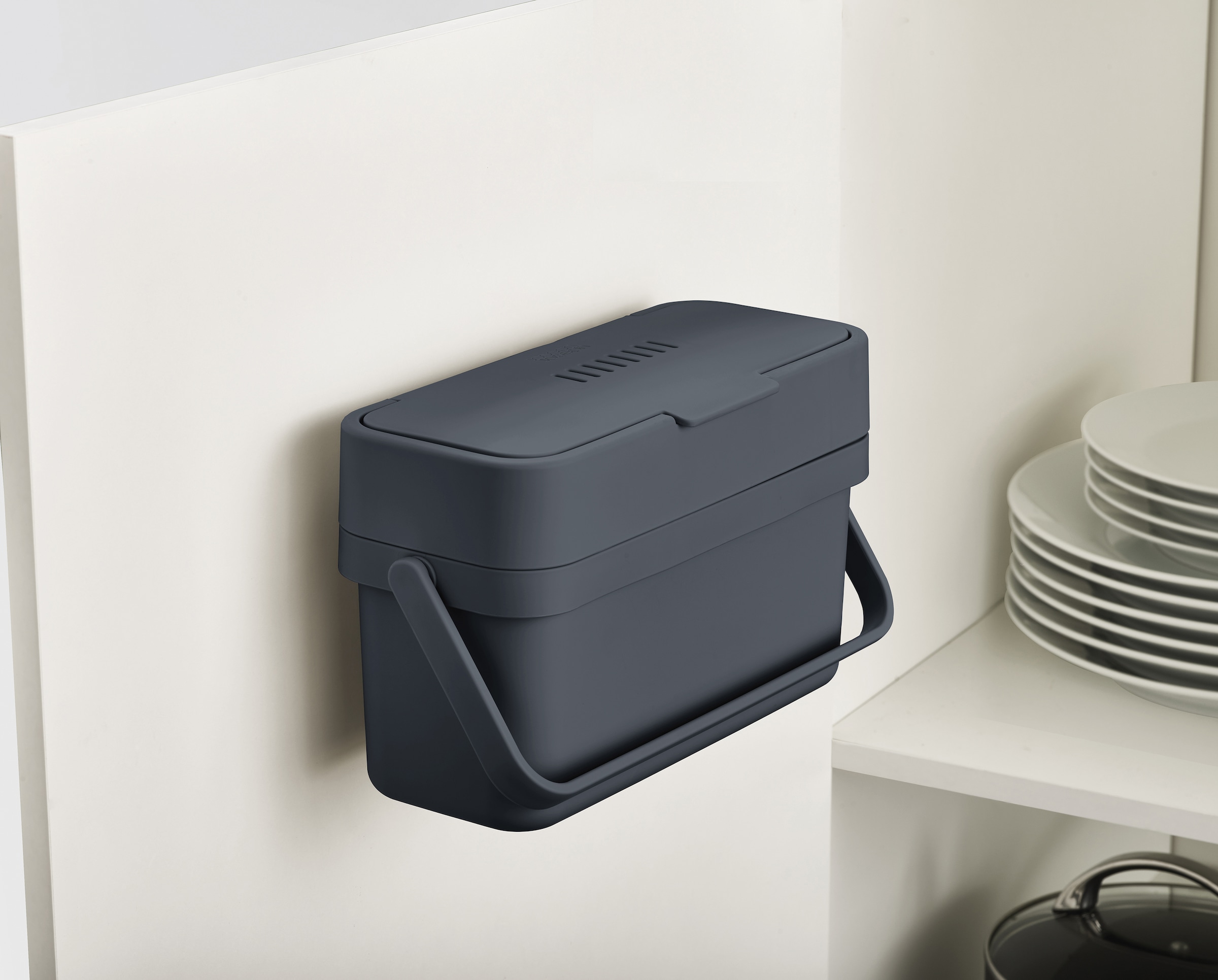 Joseph Joseph Biomülleimer »Compo™«, 1 Behälter, geruchskontrolle, schlankes Design, 4 Liter