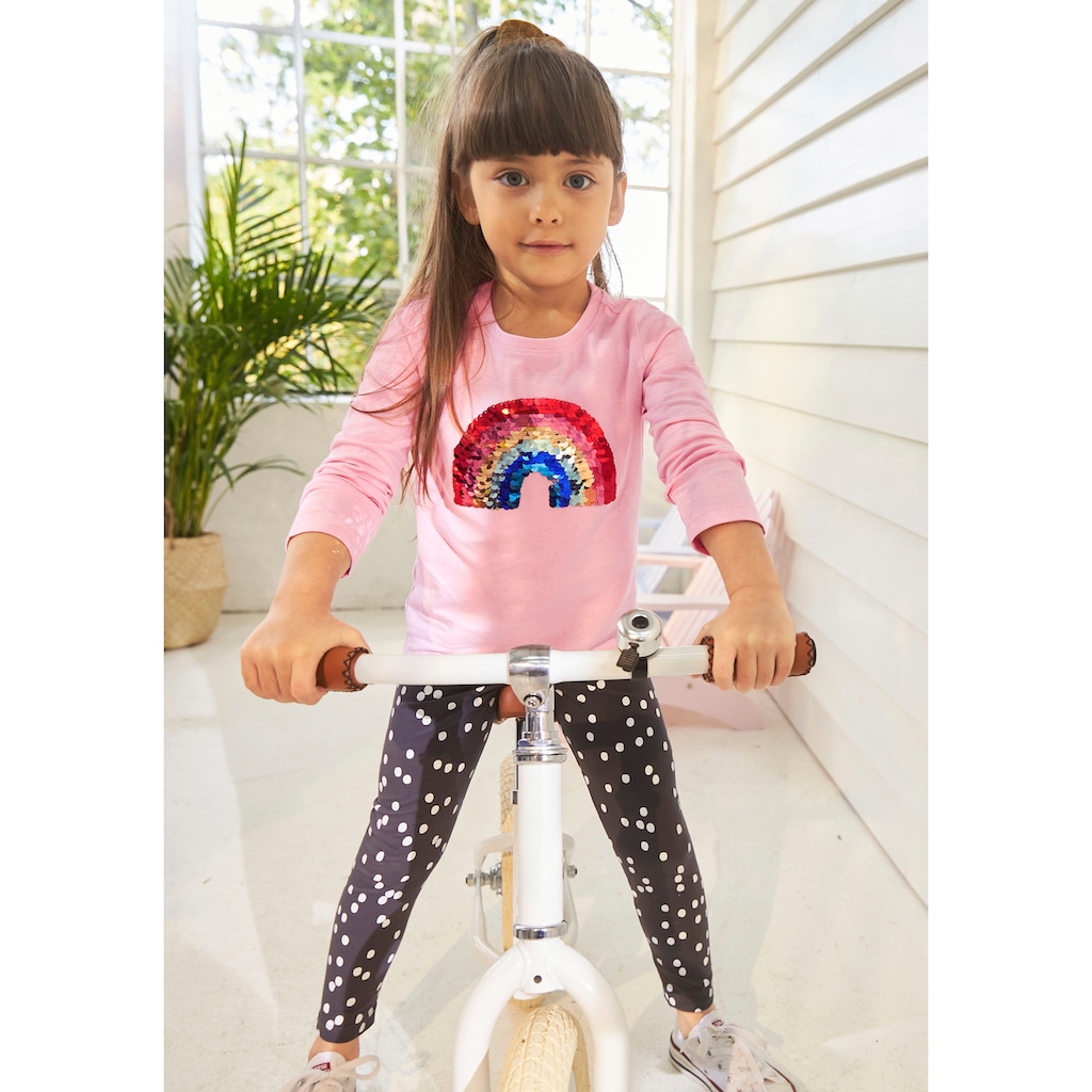 KIDSWORLD Leggings »für kleine Mädchen«, (Packung, 2 tlg.), mit 2 Mustervarianten