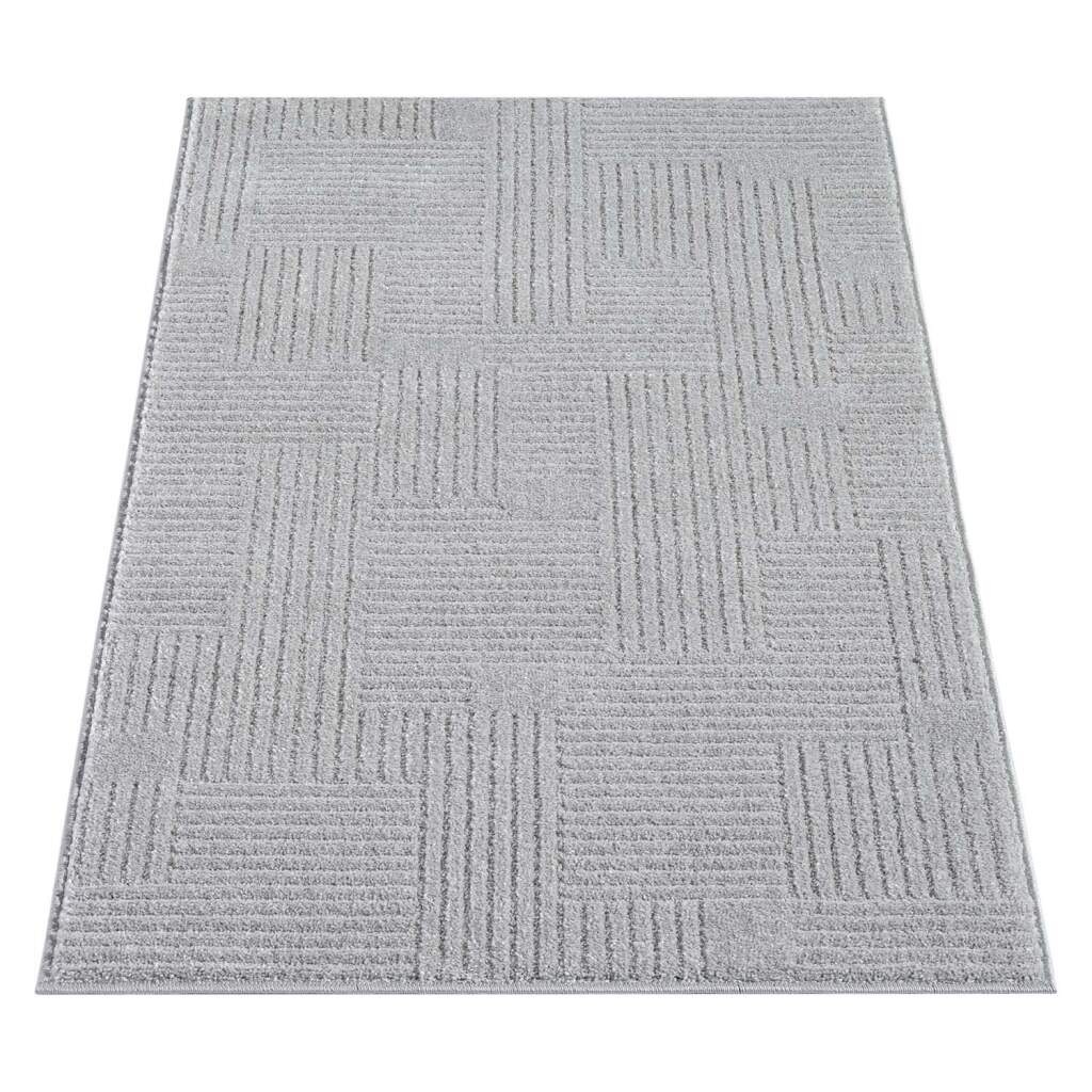 Carpet City Teppich »FLAIR177«, rechteckig, 11 mm Höhe, Kurzflor-Teppich, Skandi-Stil, Wohnzimmer