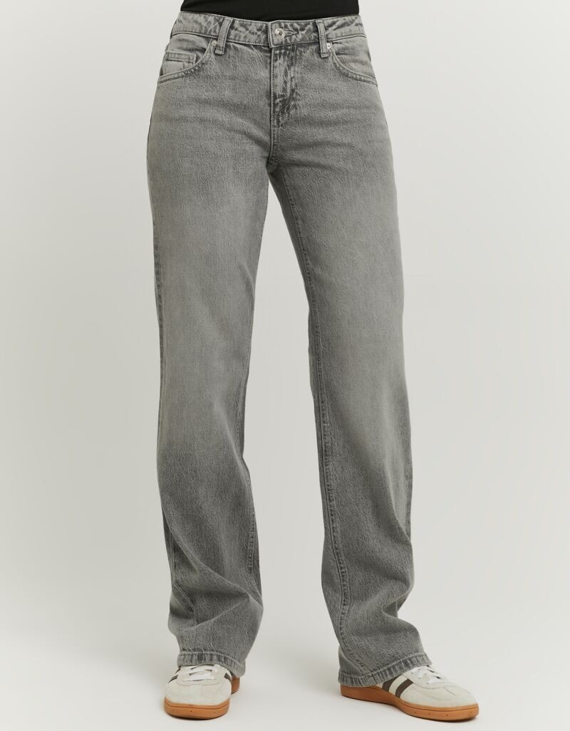 Tally Weijl Straight-Jeans »SPADEPOLKIS« elastisch, tief geschnitten mit geradem Beinverlauf