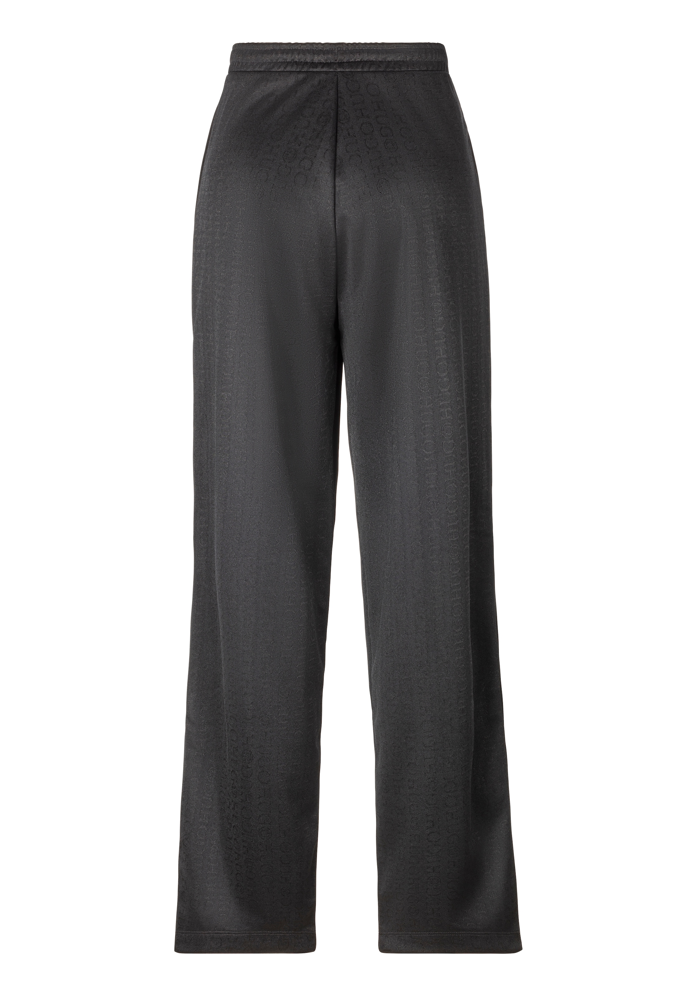HUGO Blue Jogger Pants »Nicole«, mit tonalem Jaquard Monogramm