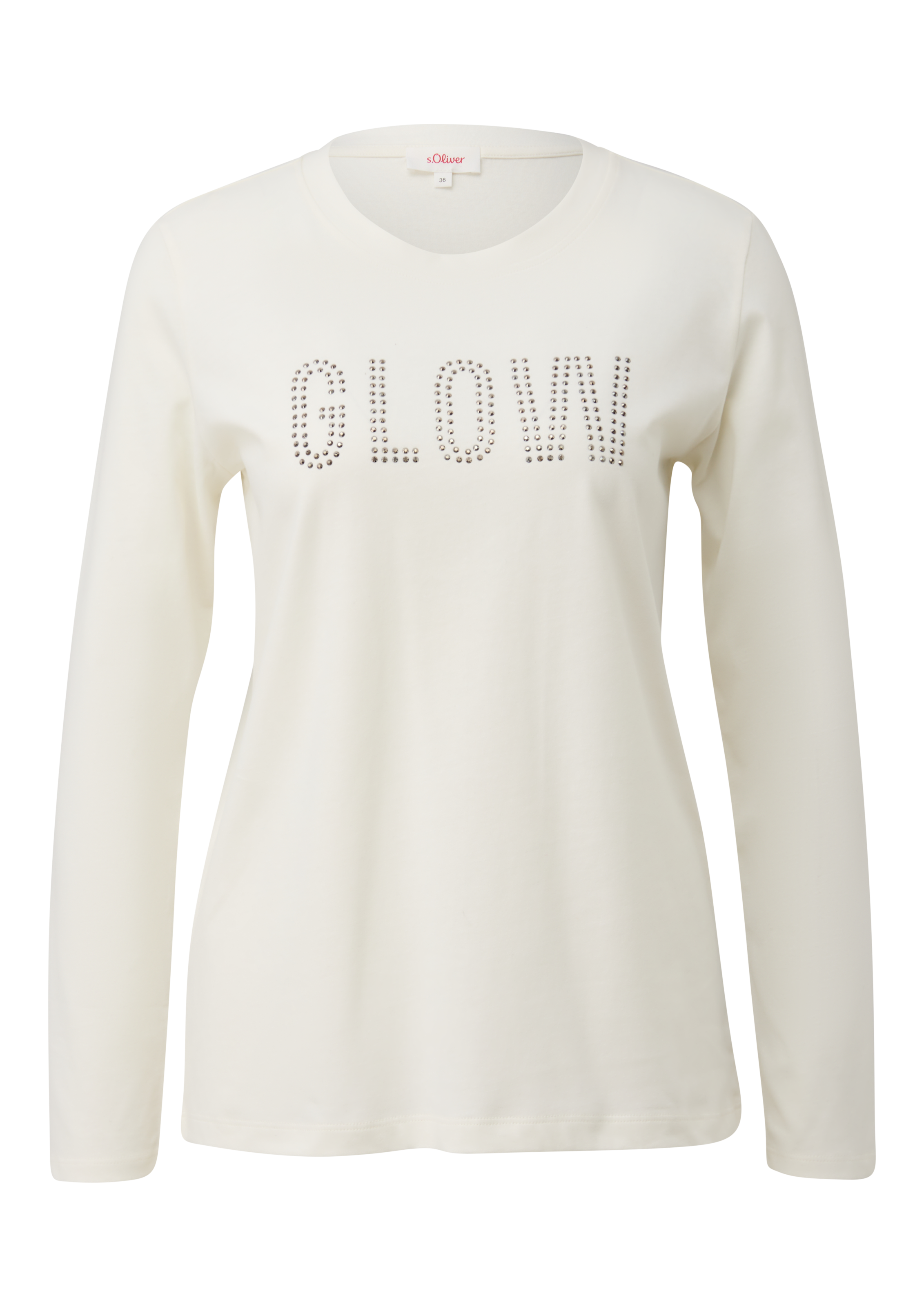 s.Oliver Langarmshirt, mit Schriftzug