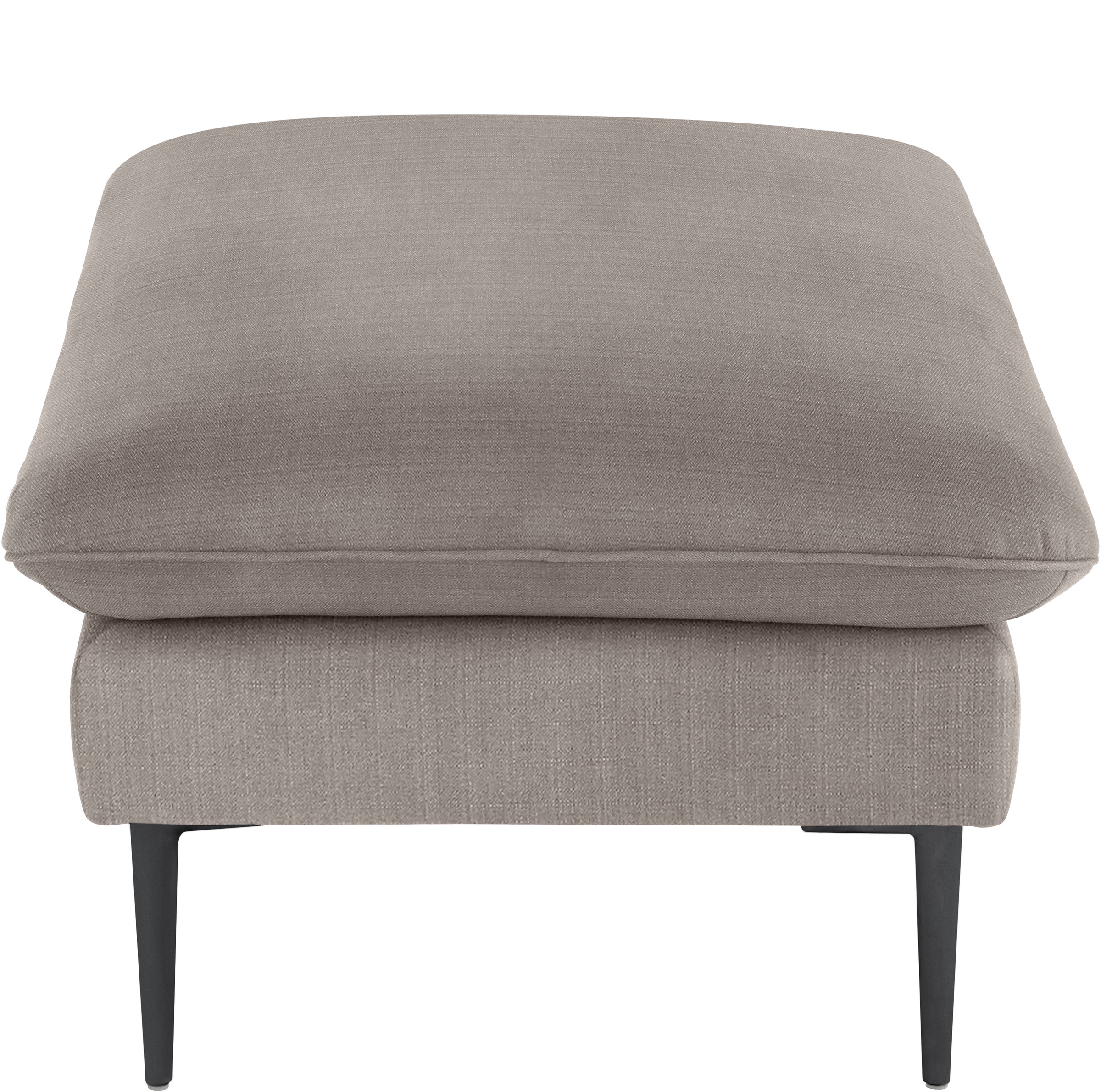 W.SCHILLIG Hocker »enjoy&MORE«, Füße schwarz pulverbeschichtet, Breite 106 cm