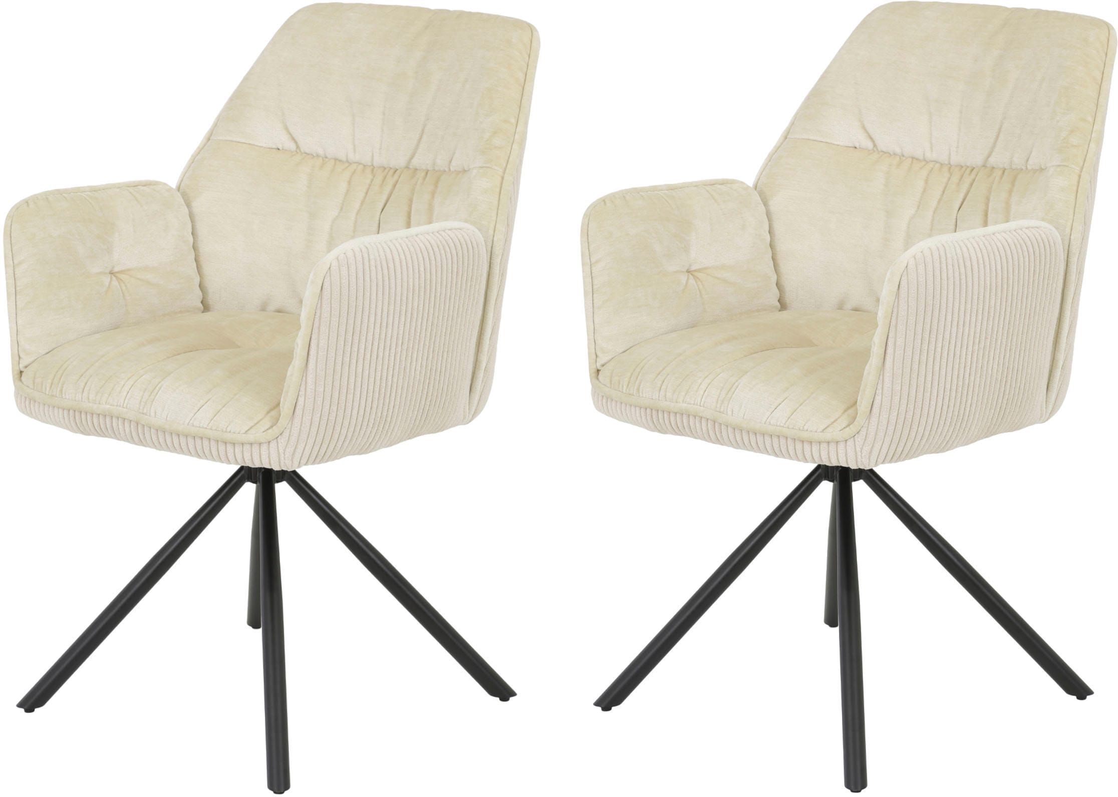 HELA Esszimmerstuhl »AMIRA drehbar«, (Set), 2 St., Auto-Return 270° günstig online kaufen