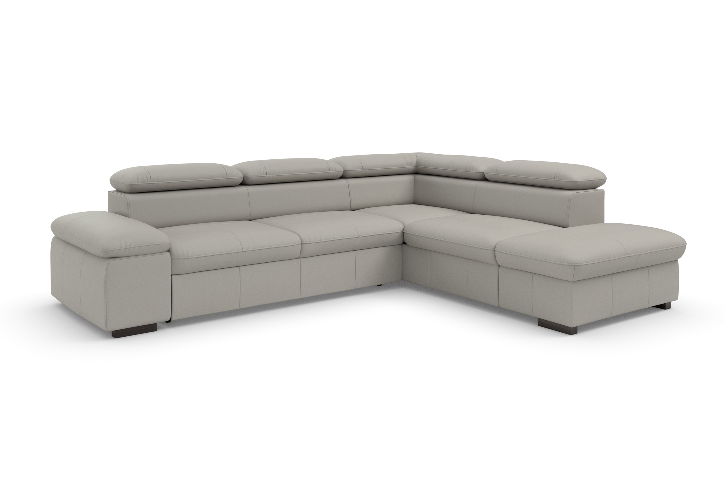 Home affaire Ecksofa »Alberto L-Form«, mit Kopfteilverstellung, wahlweise mit Bettfunktion