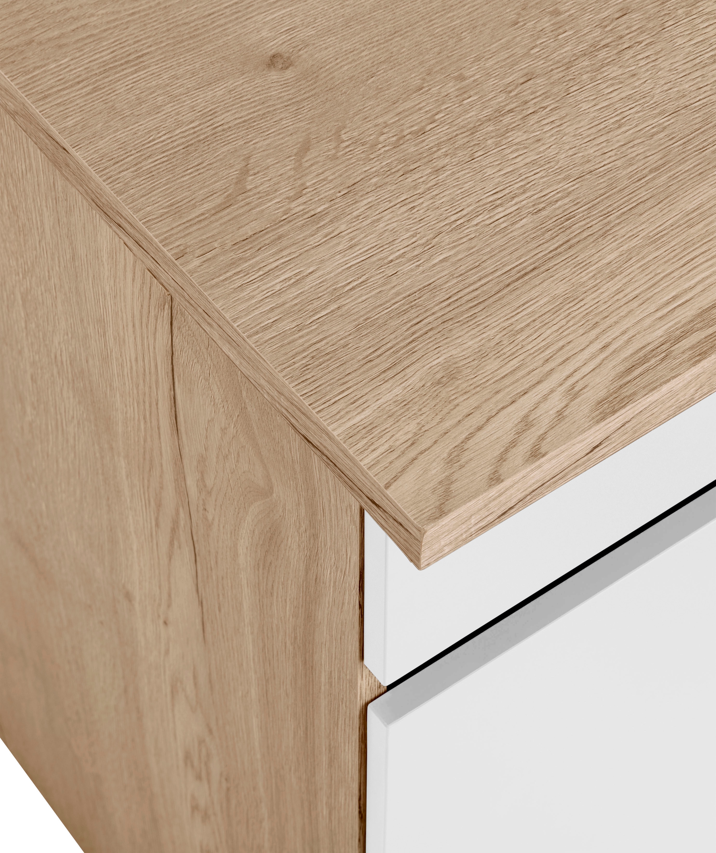 OPTIFIT Küchenzeile »Roth« Breite 210 cm, wahlweise mit E-Geräten, Push-to-Open-Funktion