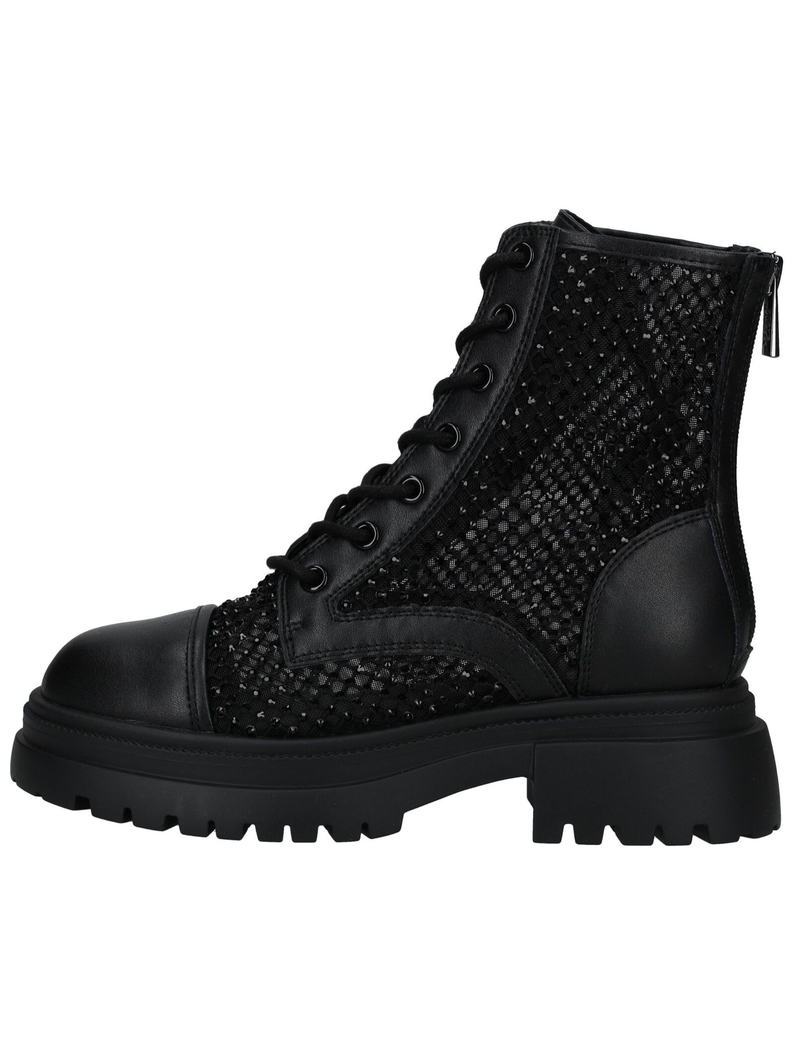 STEVE MADDEN Schnürstiefelette »STEVE MADDEN Stiefelette Leder/Synthetik«