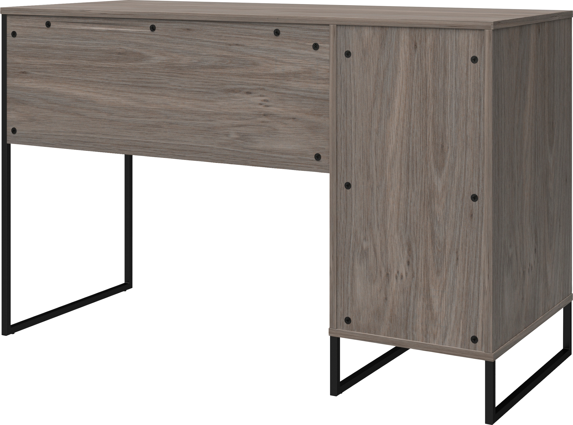 Dorel Home Schreibtisch »Purdue«, (1 St.), Tür mit Magnetverschluß, Gestell aus Metall, Höhe 76,5 cm