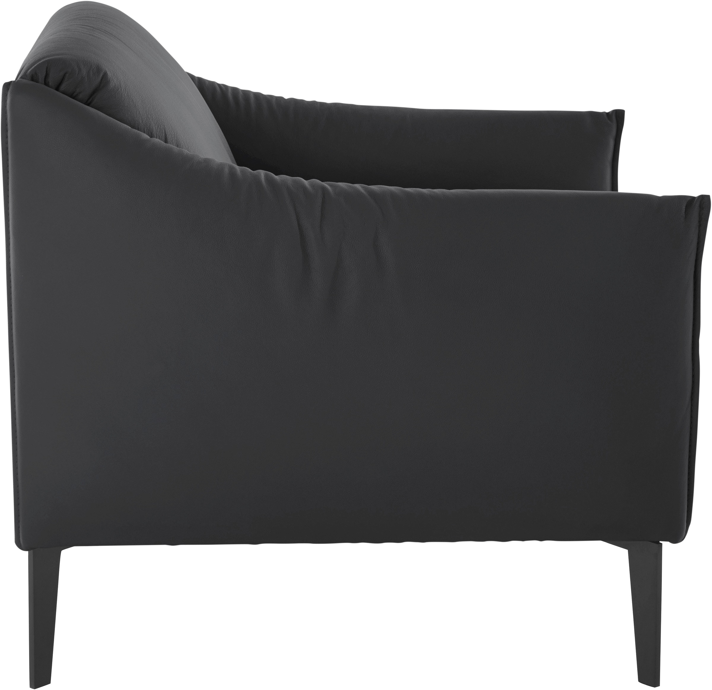 W.SCHILLIG Cocktailsessel »sally« mit Metall-Winkelfüßen in Schwarz pulverbeschichtet