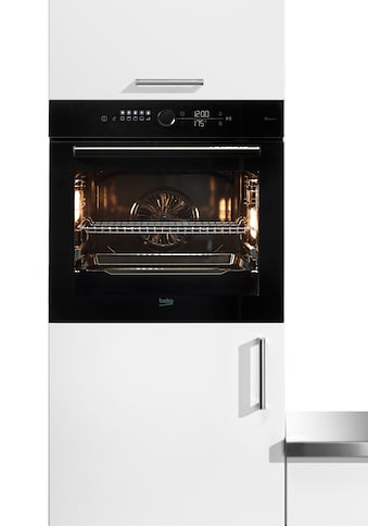 Einbaubackofen »BBIM17400BS«, BBIM17400BS, mit 1-fach-Teleskopauszug, SteamShine