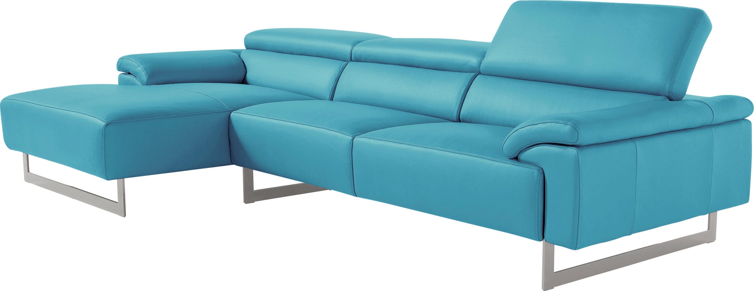 Egoitaliano Ecksofa »Malika, edel und bequem, Designsofa mit hochwertigen B günstig online kaufen