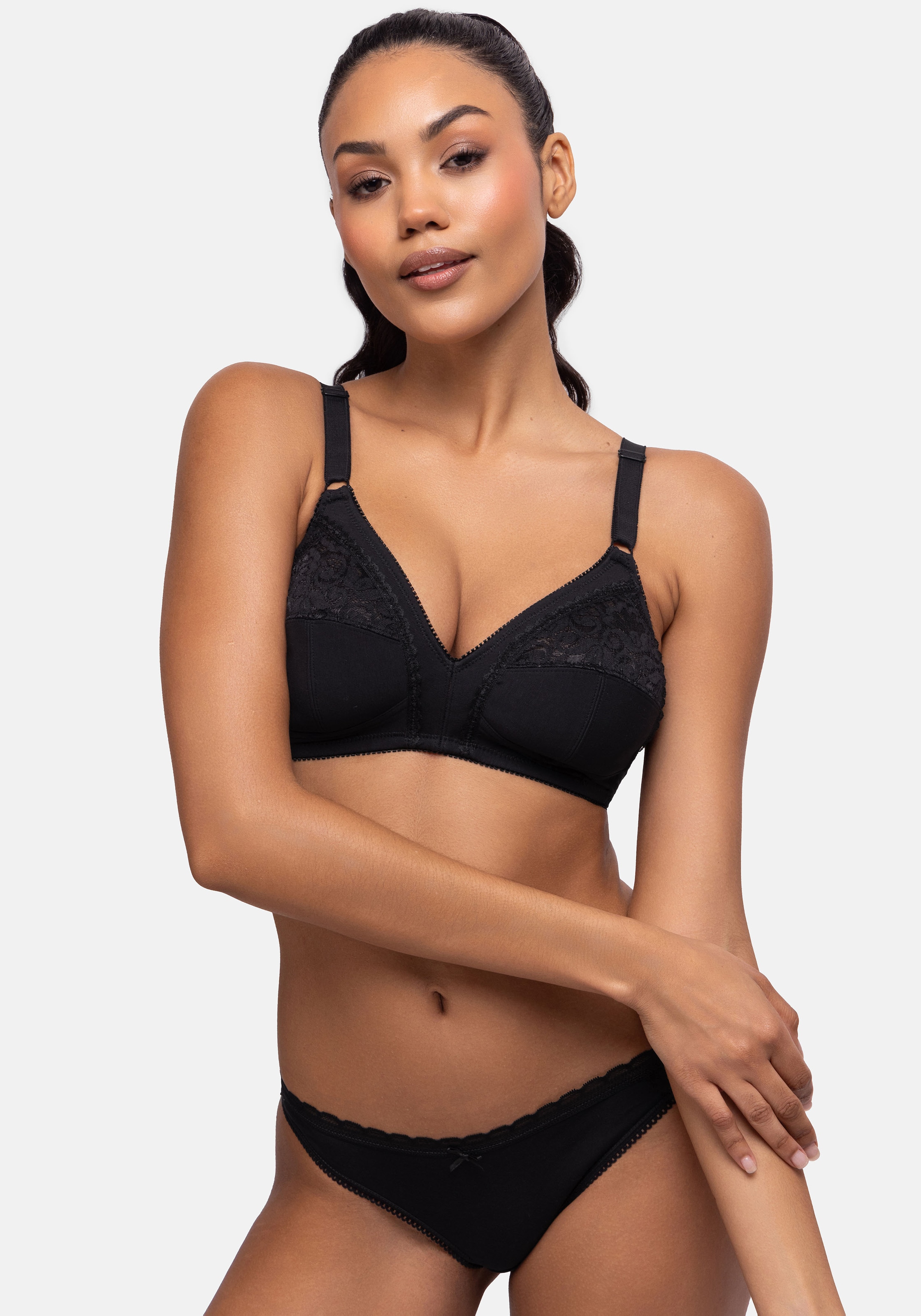 Dorina Bralette-BH »MONICA«, mit Spitzeneinsätze an den Cups