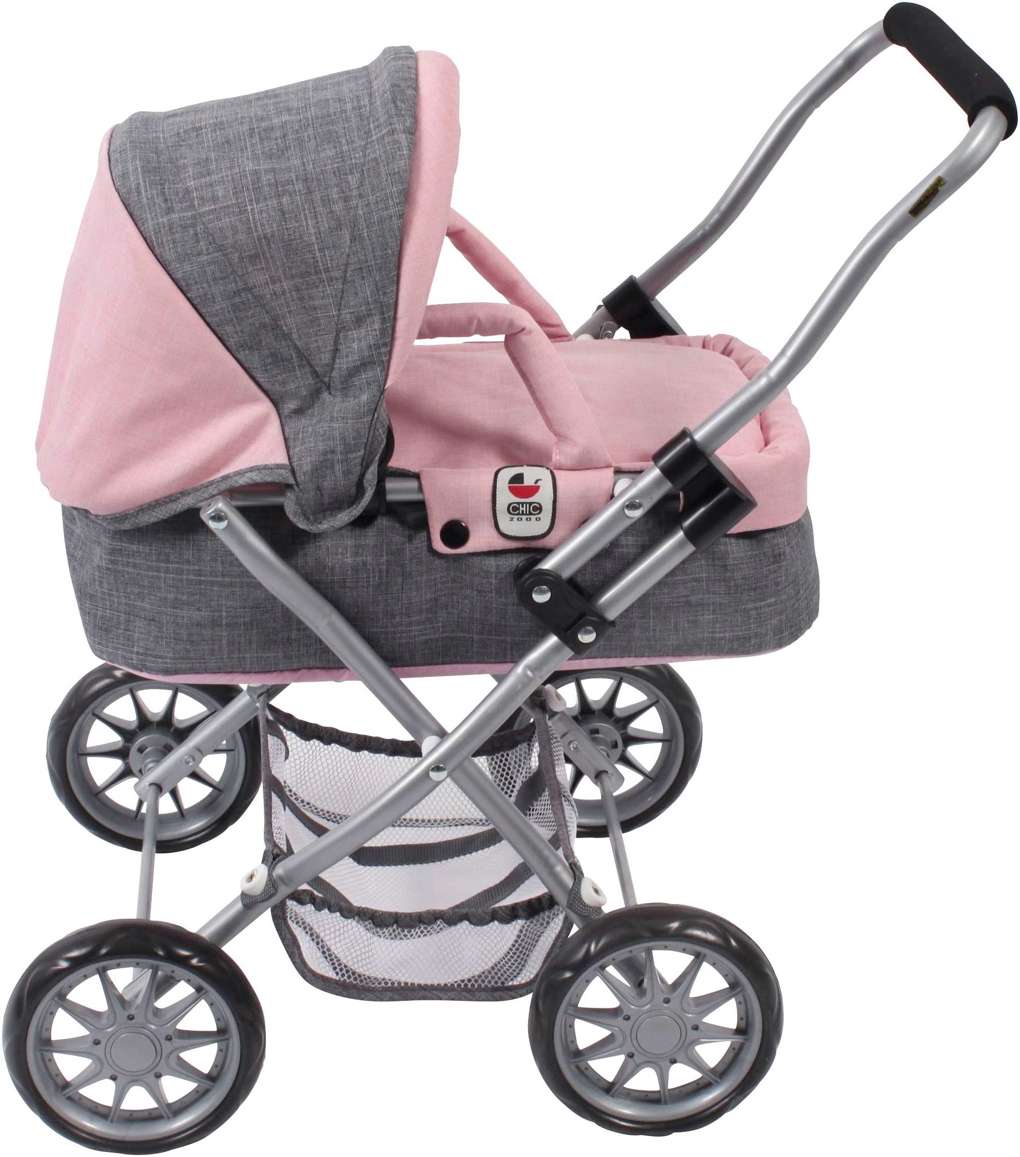 CHIC2000 Puppenwagen »Smarty, Melange rosa«