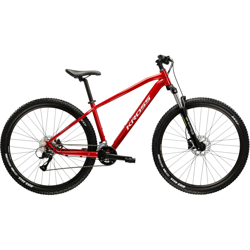 KROSS Mountainbike »Hexagon 4.0« 16 Gang Shimano ACERA M3020 Schaltwerk Kettenschaltung rot+schwarz