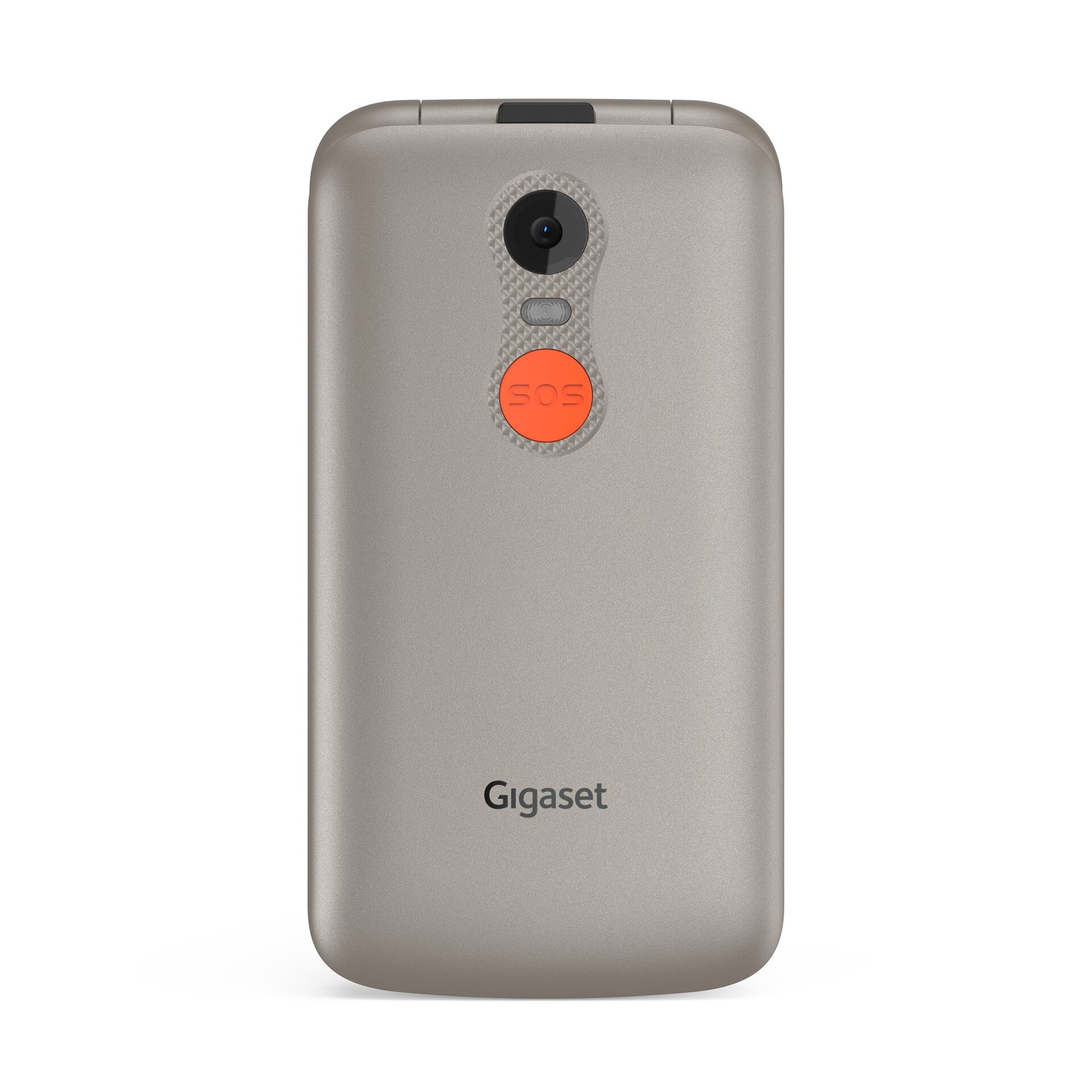 Gigaset Klapphandy »GL595 2G-Flip-Mobiltelefon«, Silber