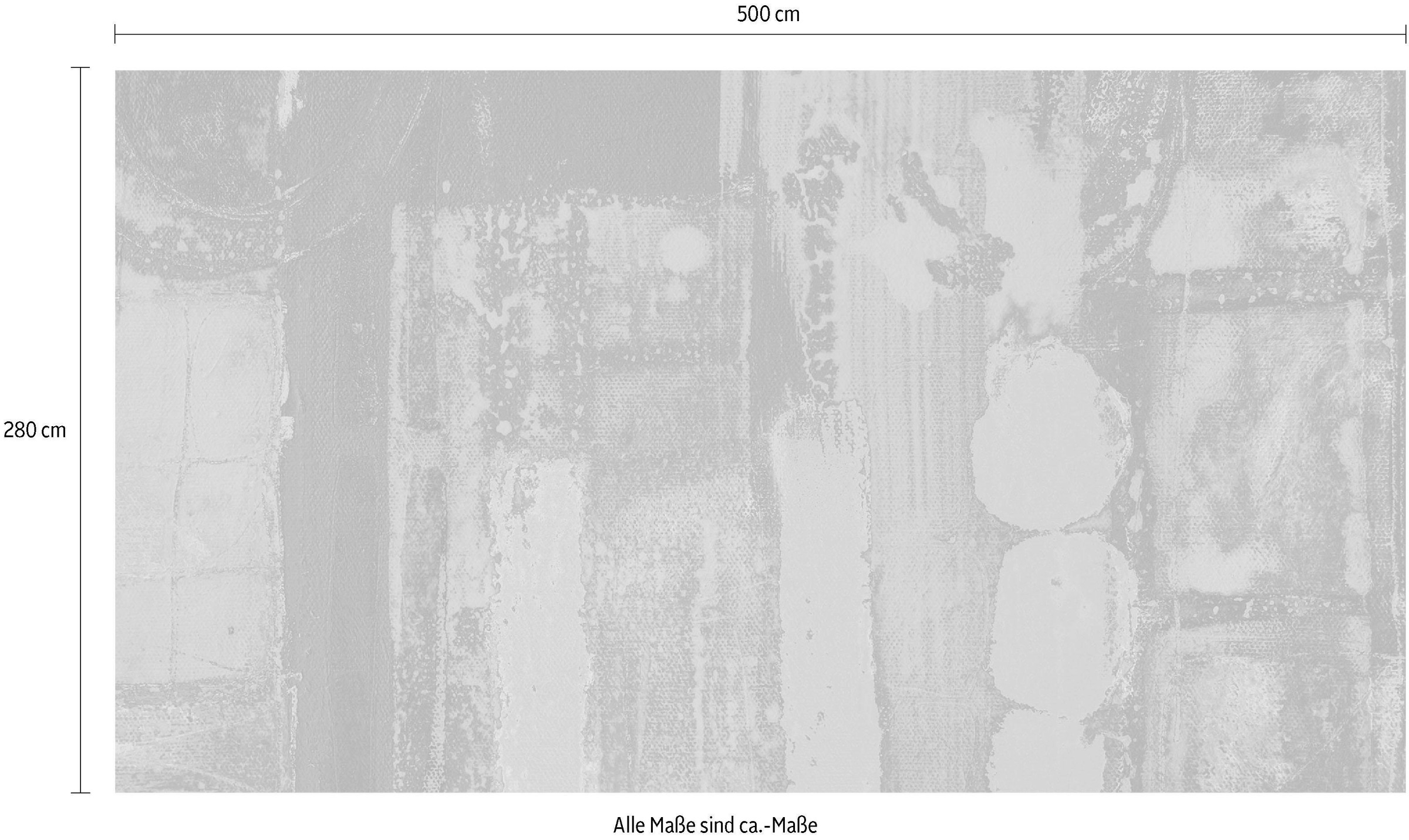 Komar Vliestapete »Digitaldruck Vlies - Stems Blooming - Größe 500 x 280 cm«, bedruckt, Wohnzimmer, Schlafzimmer