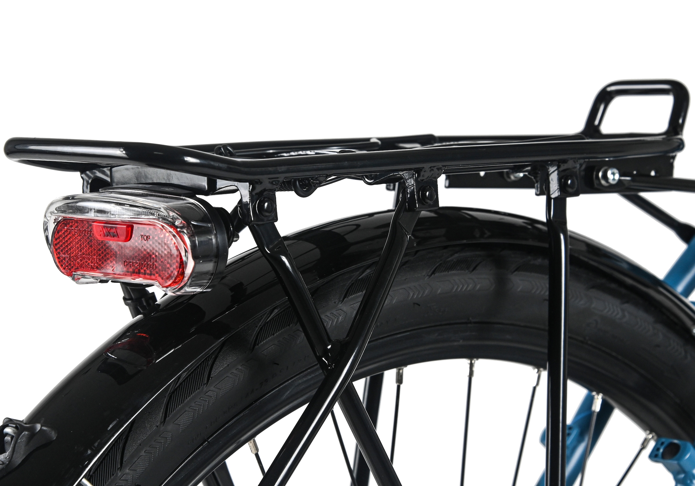 Dacapo Trekkingrad »Firenze 200 Blau 24 Gänge RH 53 cm mechanische Scheibenbremsen« 24 Gang Shimano Acera Schaltwerk Kettenschaltung