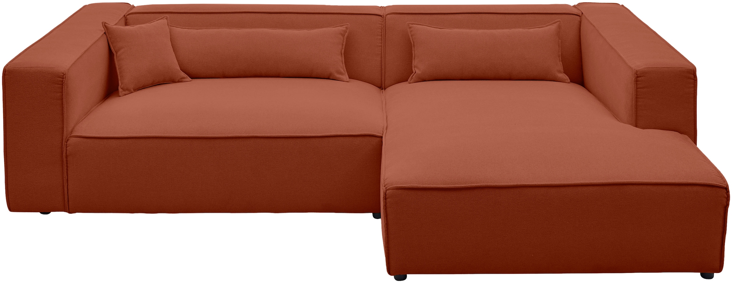 LeGer Home by Lena Gercke Ecksofa »PIARA XXL, Big-Sofa, Cord, Leinenoptik o günstig online kaufen