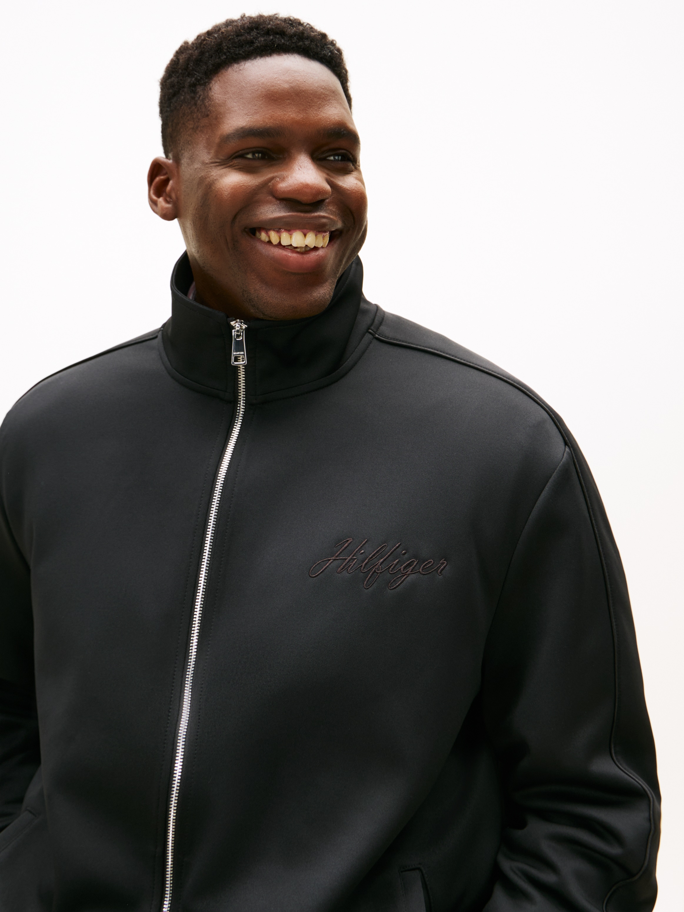 Tommy Hilfiger Big & Tall Sweatjacke »BT-MODERN ATH TRACK«