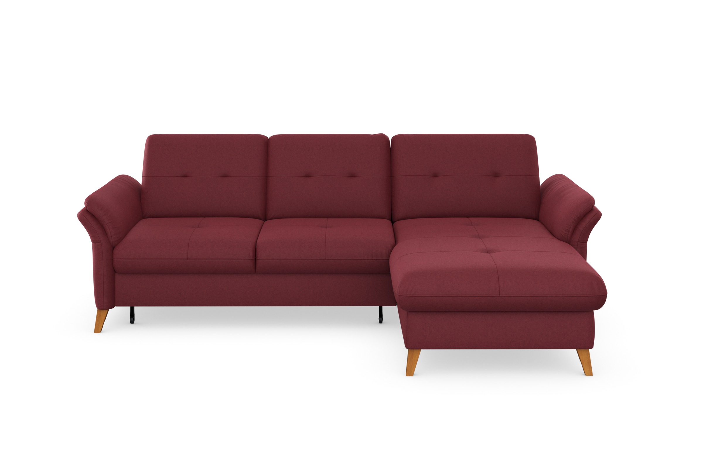 sit&more Ecksofa »Göteborg«, Sitztiefenverstellung und Federkern, wahlweise mit Bettfunktion