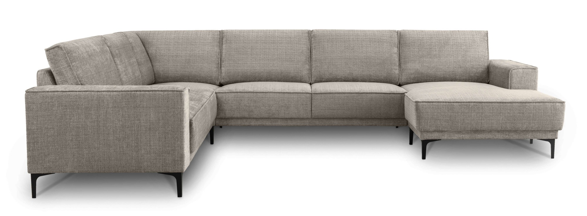 OTTO home Wohnlandschaft »OLAND U-Form, XXL, B: 342 cm, Skandi-Design« Skan günstig online kaufen