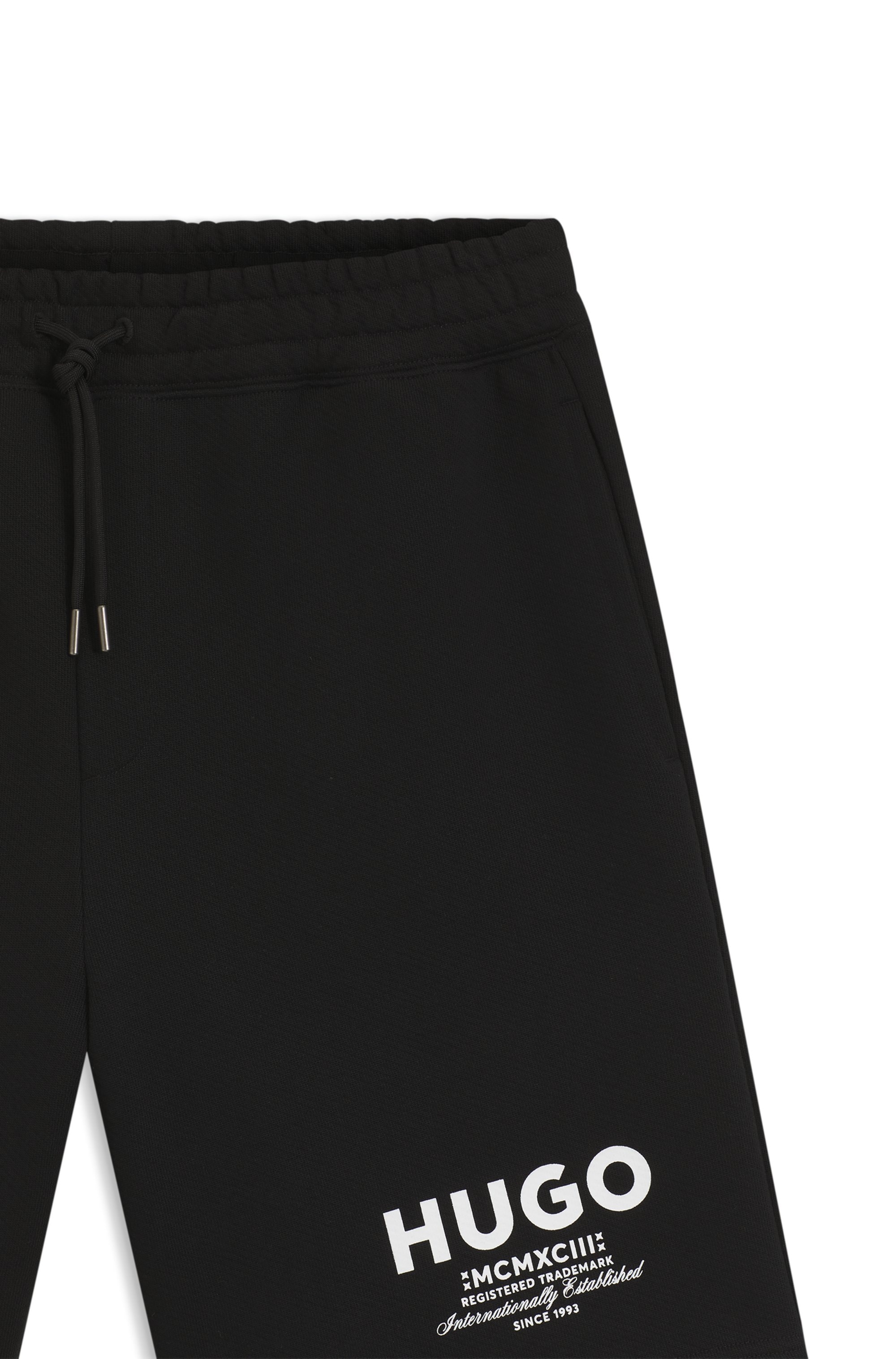 HUGO Blue Sweatshorts »Nomario«  mit großem Druck